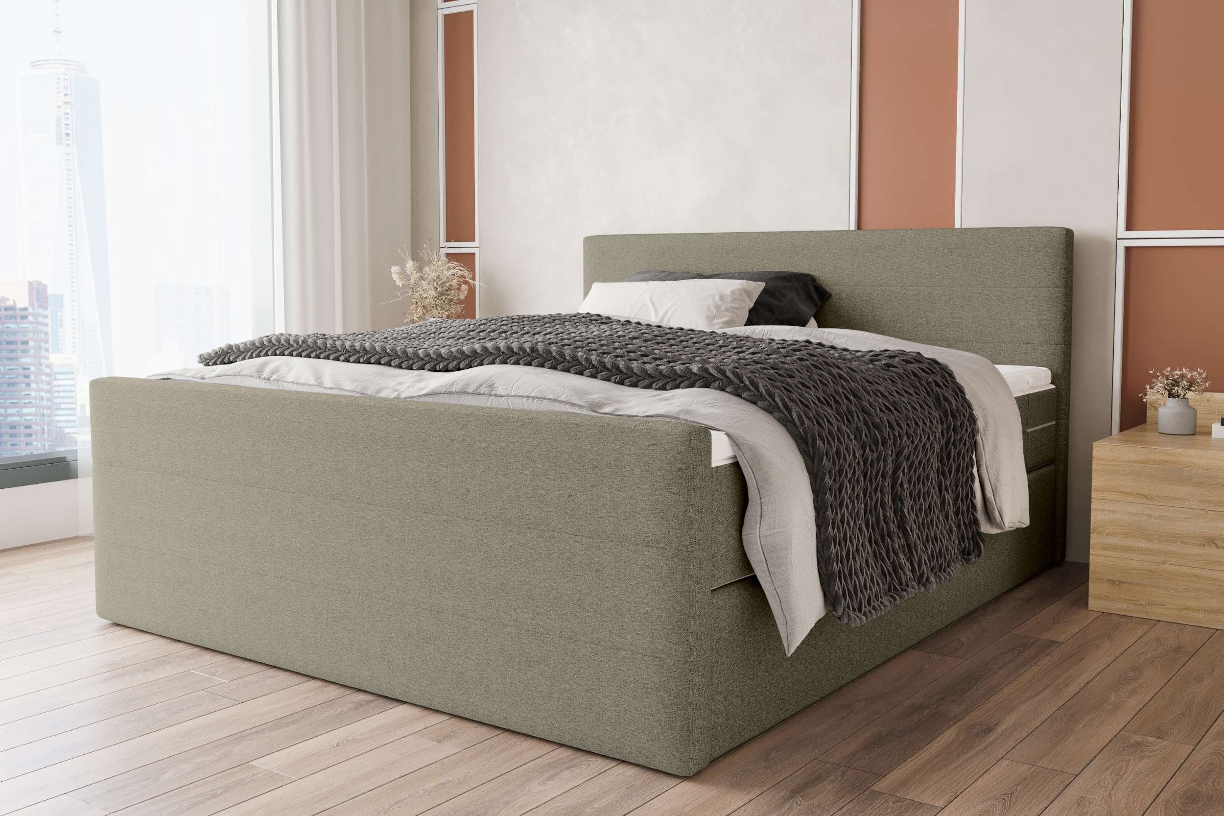99rooms Boxspringbett Phönix Plus (Schlafzimmerbett, Bett), günstig online kaufen