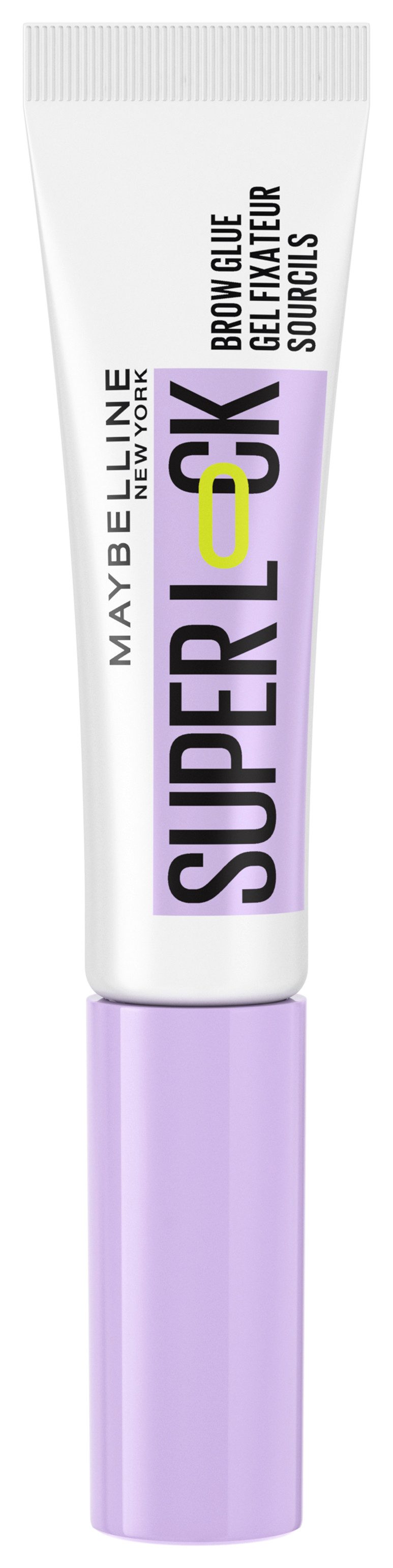 MAYBELLINE NEW YORK Augenbrauenpflege SUPER LOCK BROW GLUE AUGENBRAUENGEL, fixiert, definiert, formt, setzt Highlights, wischfest