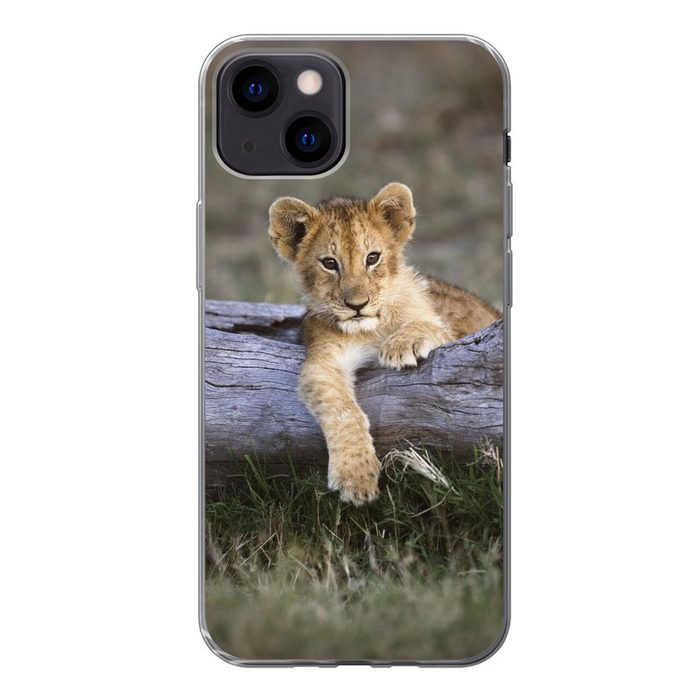 MuchoWow Handyhülle Jungtier - Tier - Natur Handyhülle Apple iPhone 13 Mini Smartphone-Bumper Print Handy