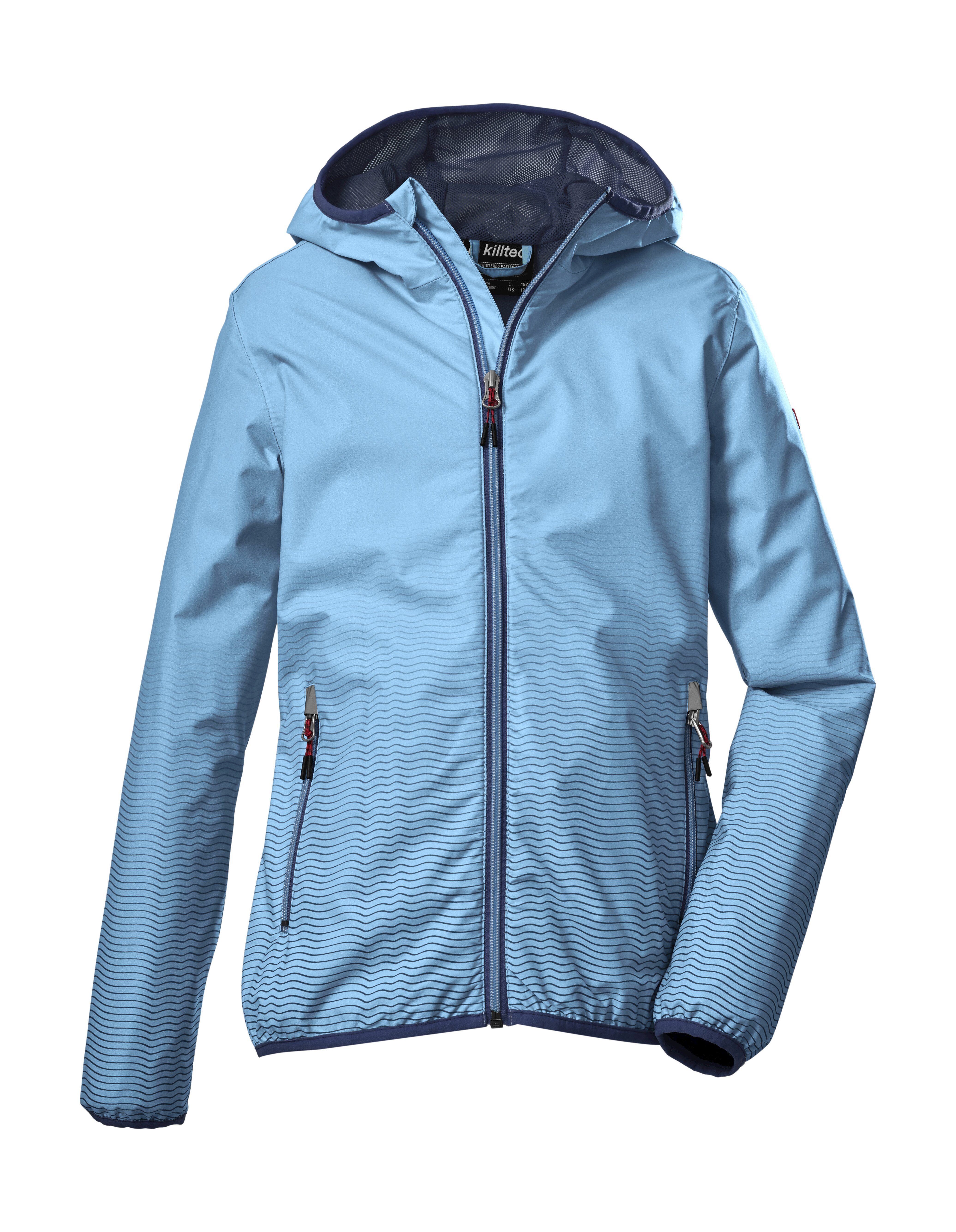 Killtec Outdoorjacke KOS 211 GRLS JCKT, Nähte verschweißt, 100%  wasserdicht, 10.000 mm Wassersäule