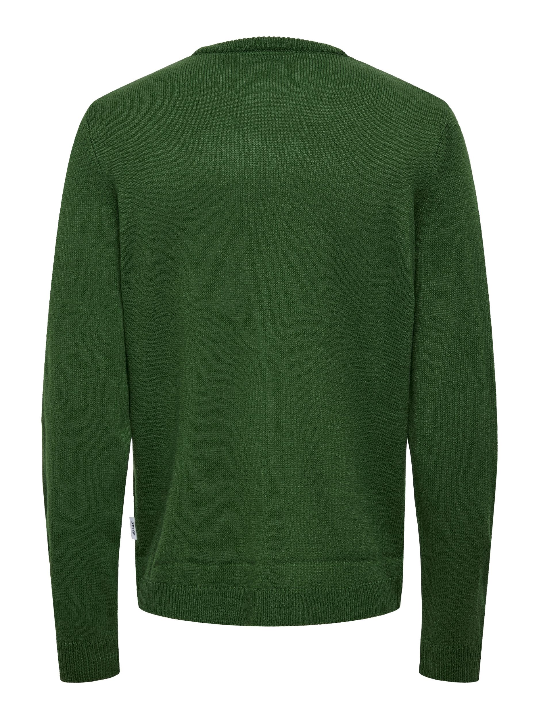 ONLY & SONS Weihnachtspullover - Strickpullover - ONSXMAS REG 5 PLACEMENT CREW KNIT