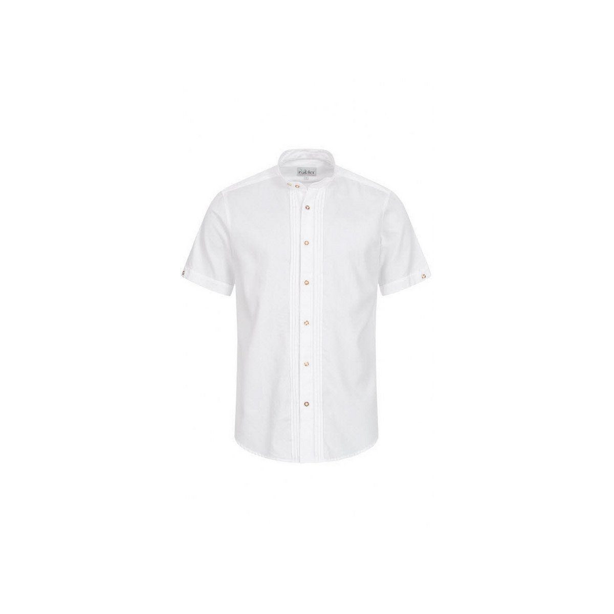 Nübler Langarmhemd weiß (1-tlg) | Hemden
