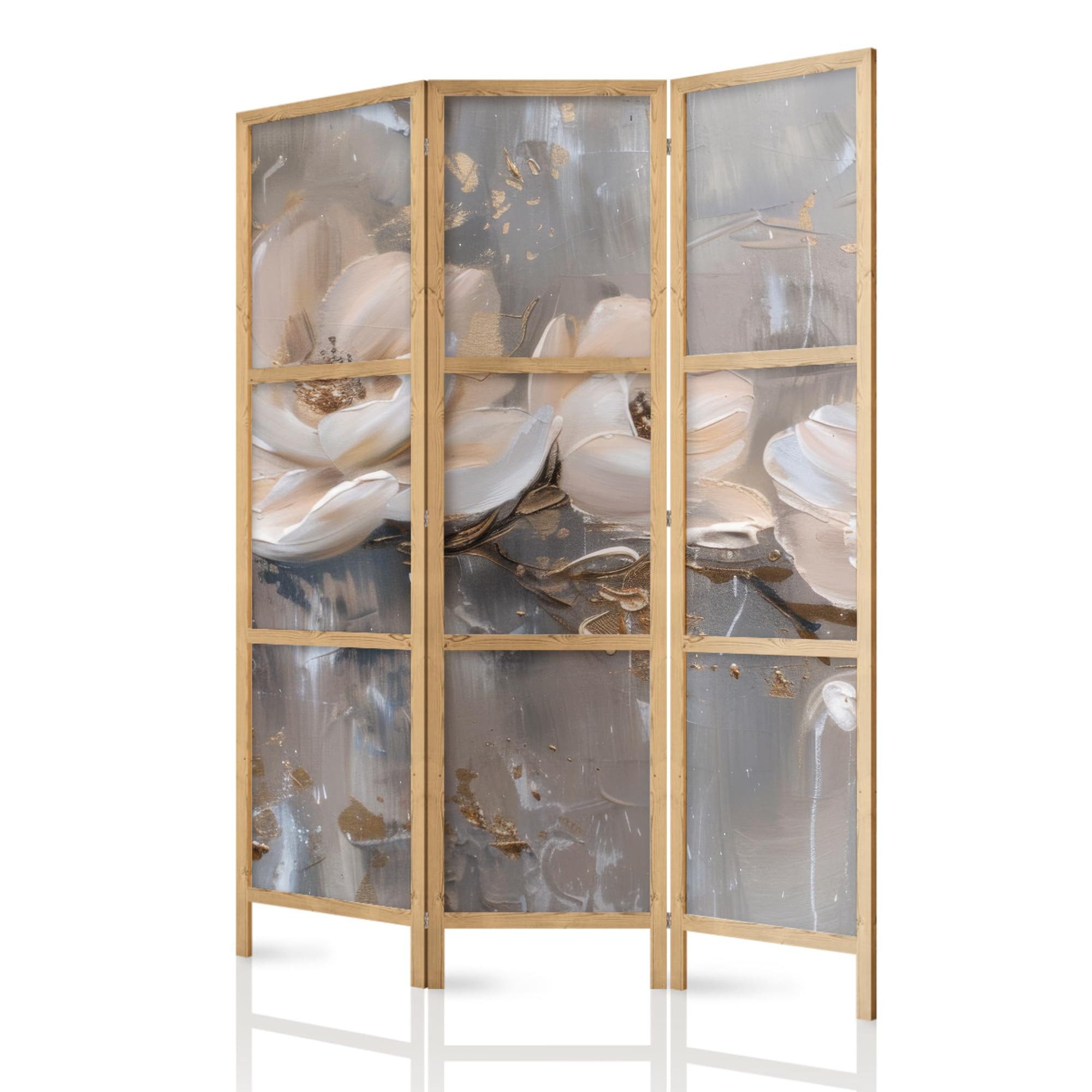framed concept Paravent, Raumteiler Holz Japan, 135x172 & 225x172 cm, einseitig