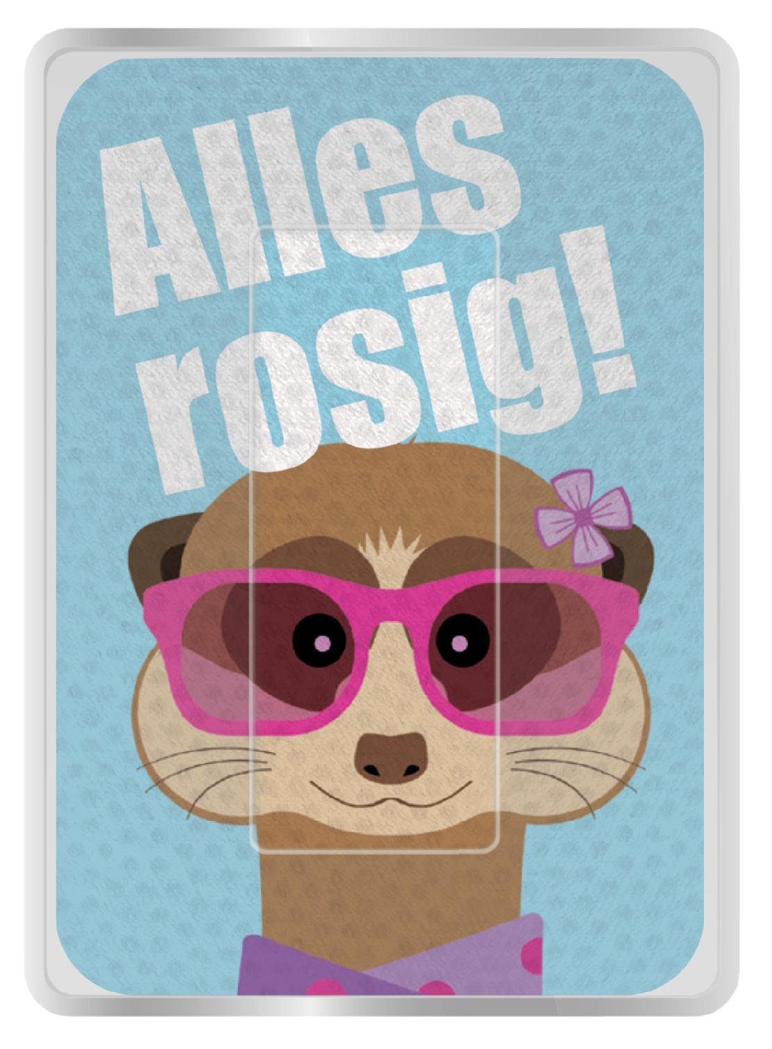 WEDO Pocket Cleaner Brille Smartphone 271 952933 ALLES ROSIG! Mikrofaserpad (0x0 cm)