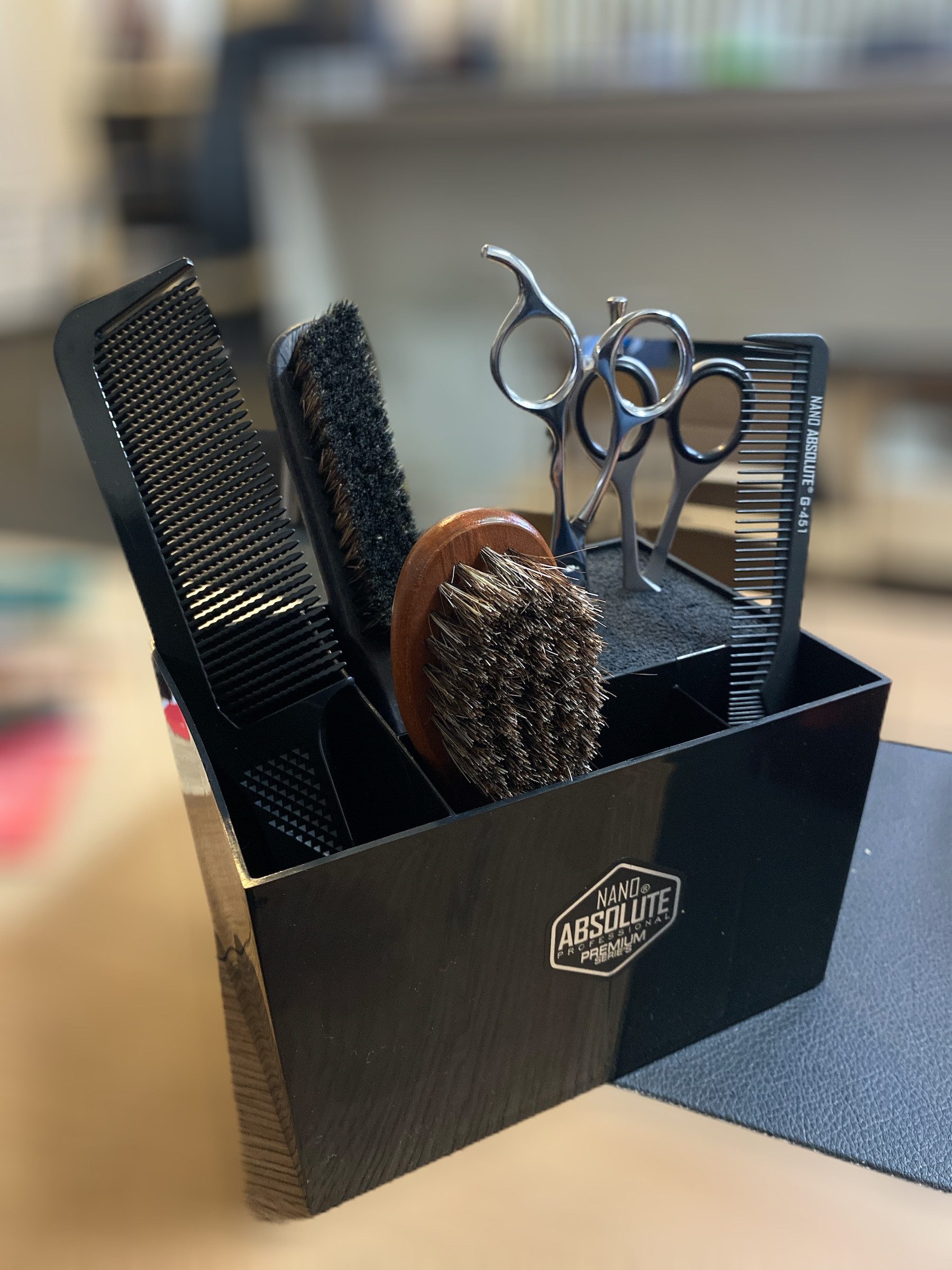 Nano Absolute Scheren-Set Scherenständer Friseur Werkzeugständer Scherenhalter, (1-tlg)