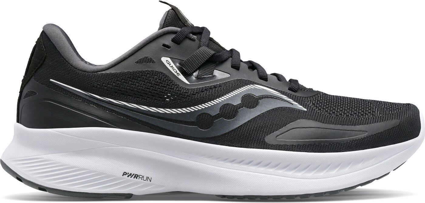 Herren 15 Laufschuh schwarz/weiß GUIDE Saucony Laufschuh