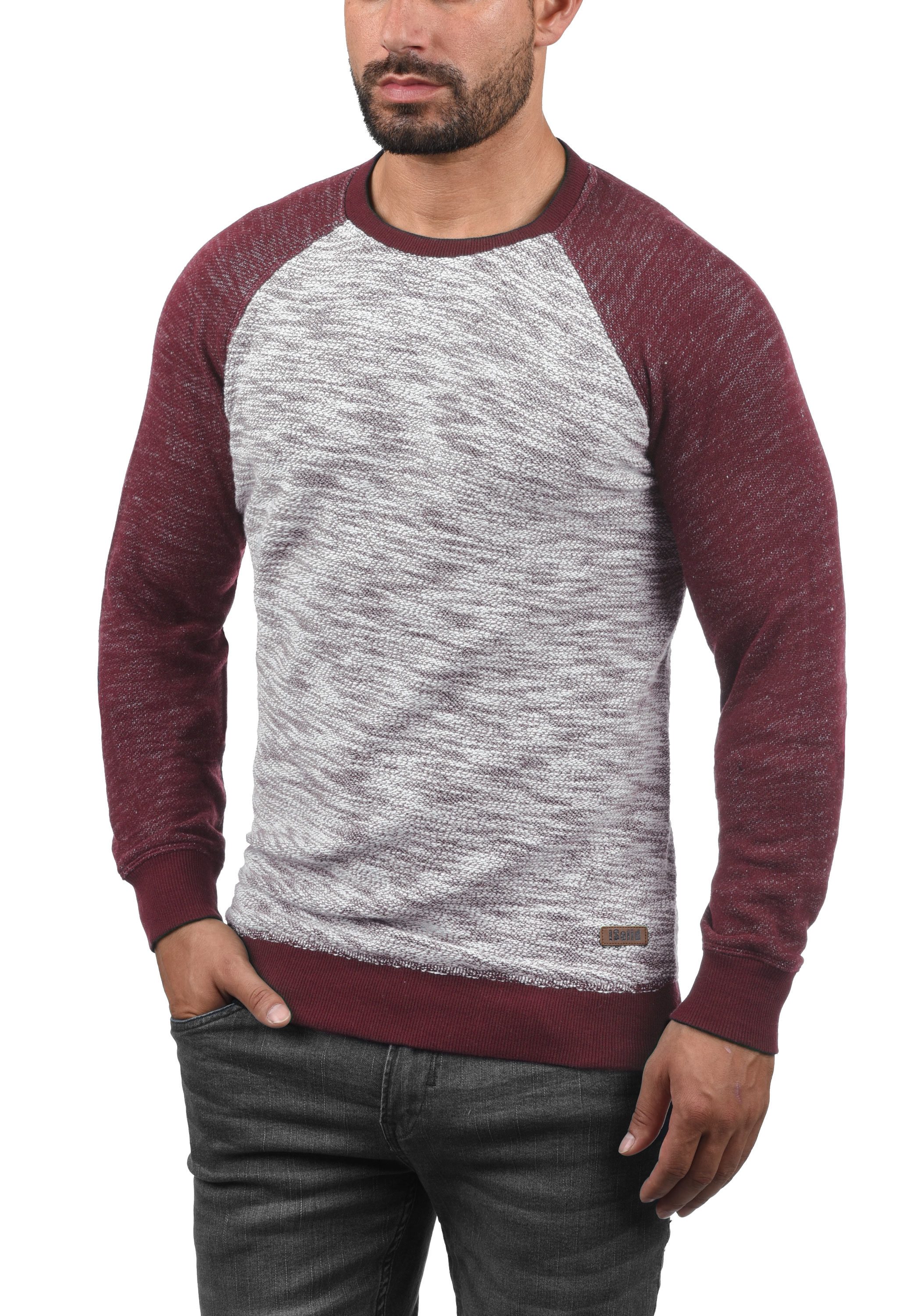 !Solid Sweatshirt SDFlocker Sweatpullover im Baseball-Look günstig online kaufen