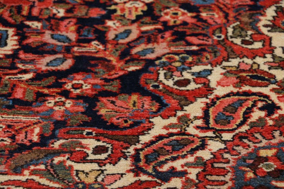 / Orientteppich Höhe: Hamadan Handgeknüpfter Orientteppich Perserteppich, 8 mm Nain Antik rechteckig, Trading, 141x214
