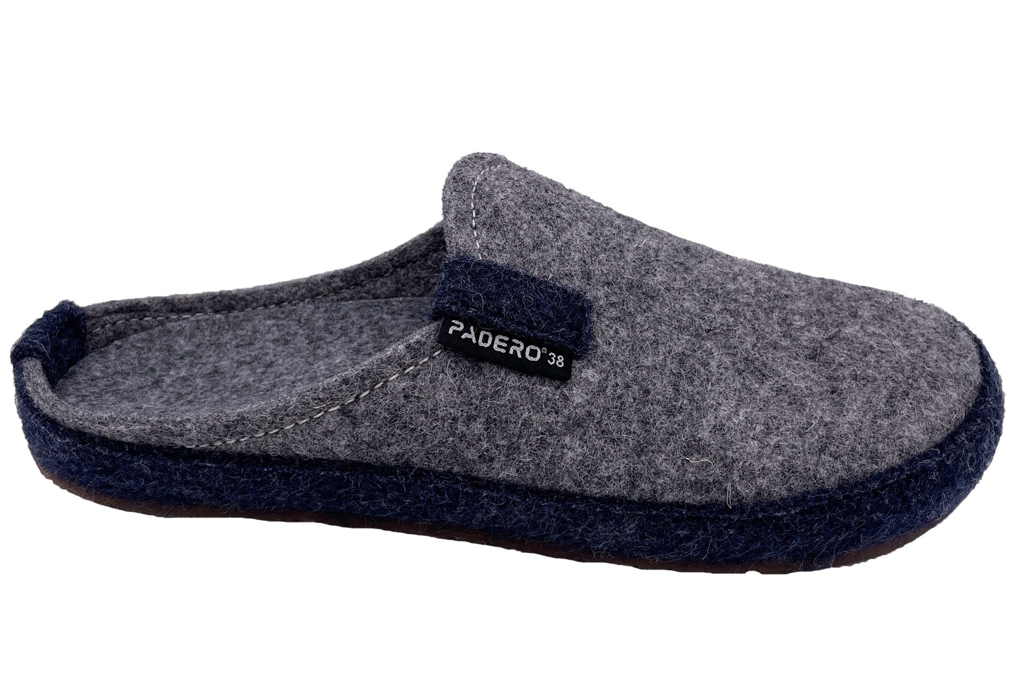 PADERO TONI Pantoffel Wollfilz Hausschuh – Bild 3 von 5