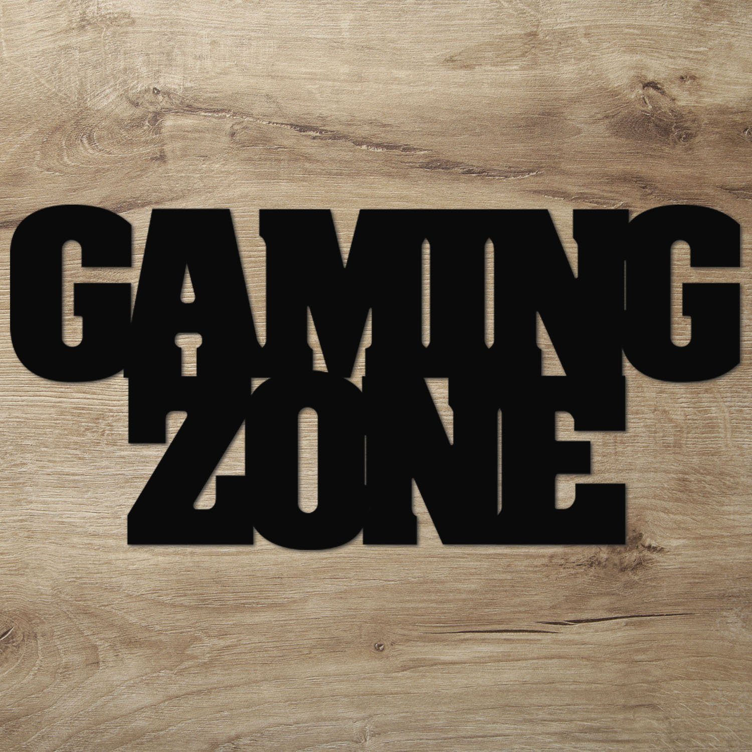 Namofactur LED Dekolicht Gaming Zone - Gamer Licht Wanddeko mit RGB Farbwec günstig online kaufen