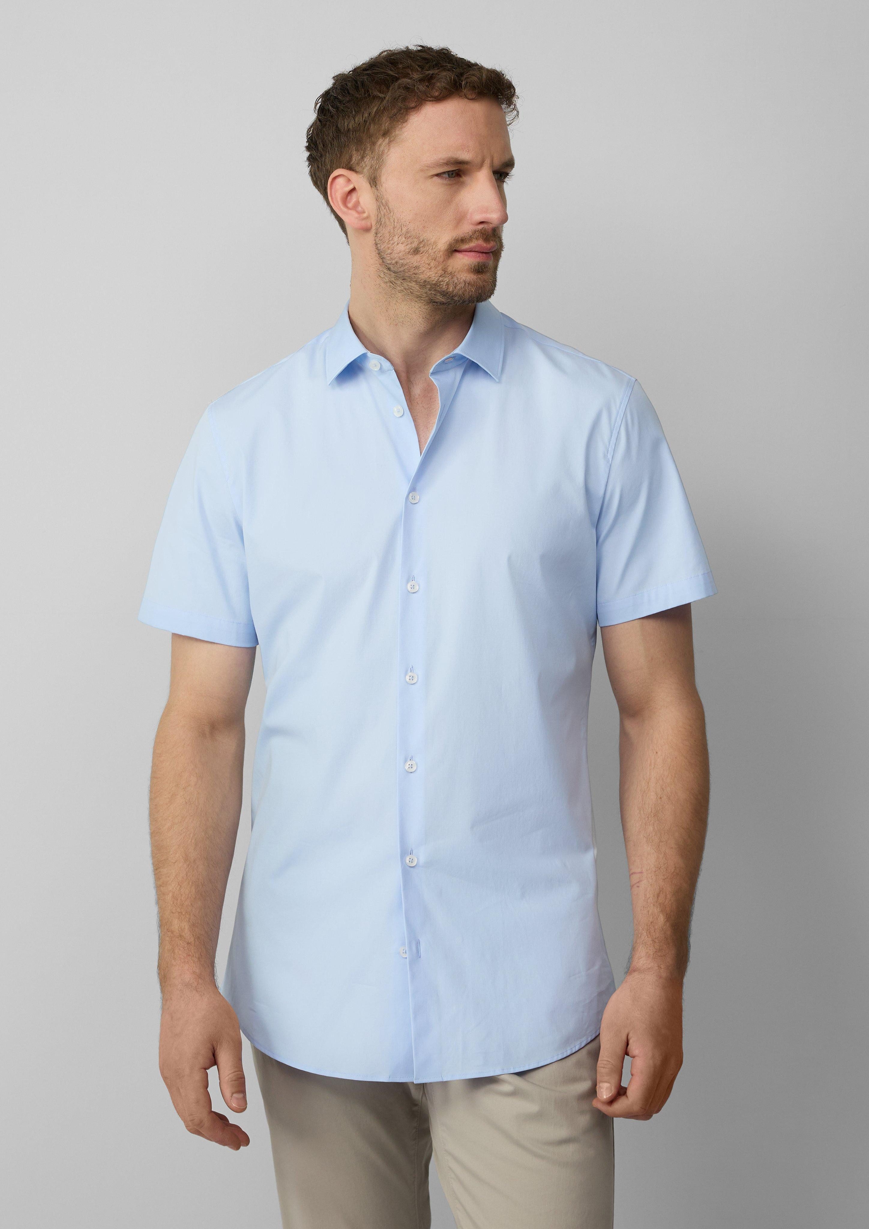 s.Oliver BLACK LABEL Kurzarmhemd Tailored Fit: günstig online kaufen