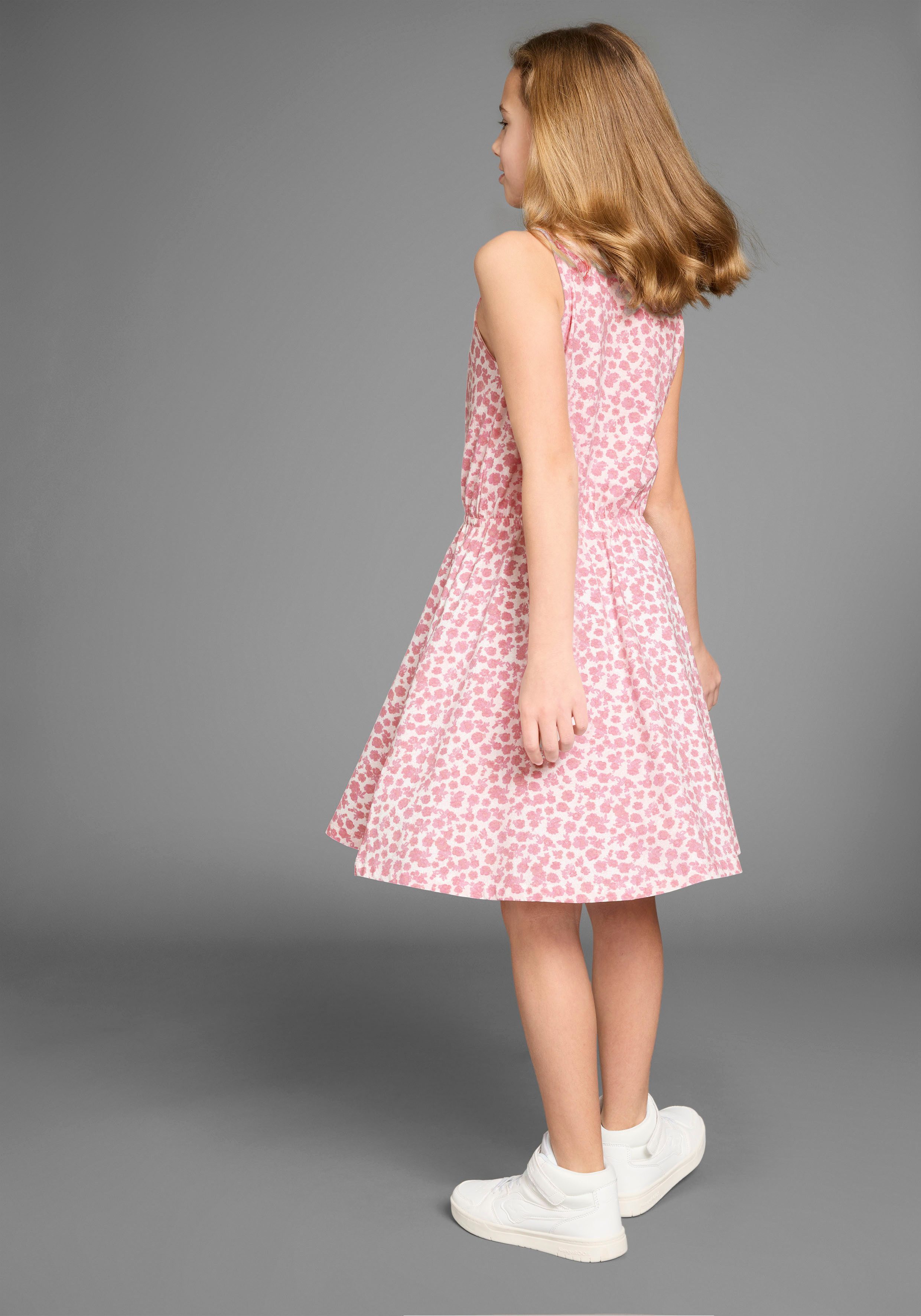 KangaROOS Jerseykleid, Skaterkleid in schönen Allover-Muster günstig online kaufen