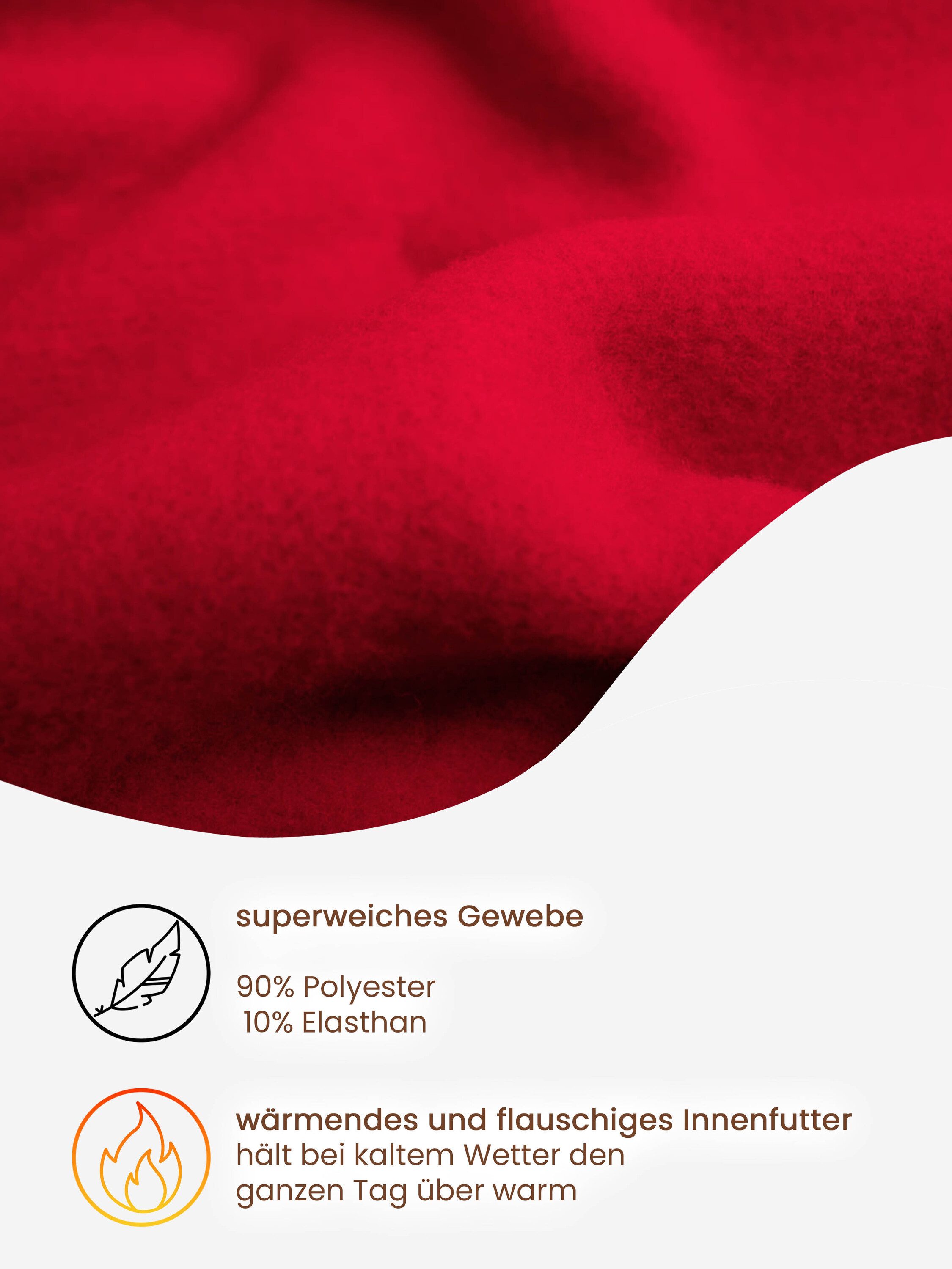 Yenita® Thermoleggings Gefütterte Leggings (2-tlg) mit weichem Innenfleece