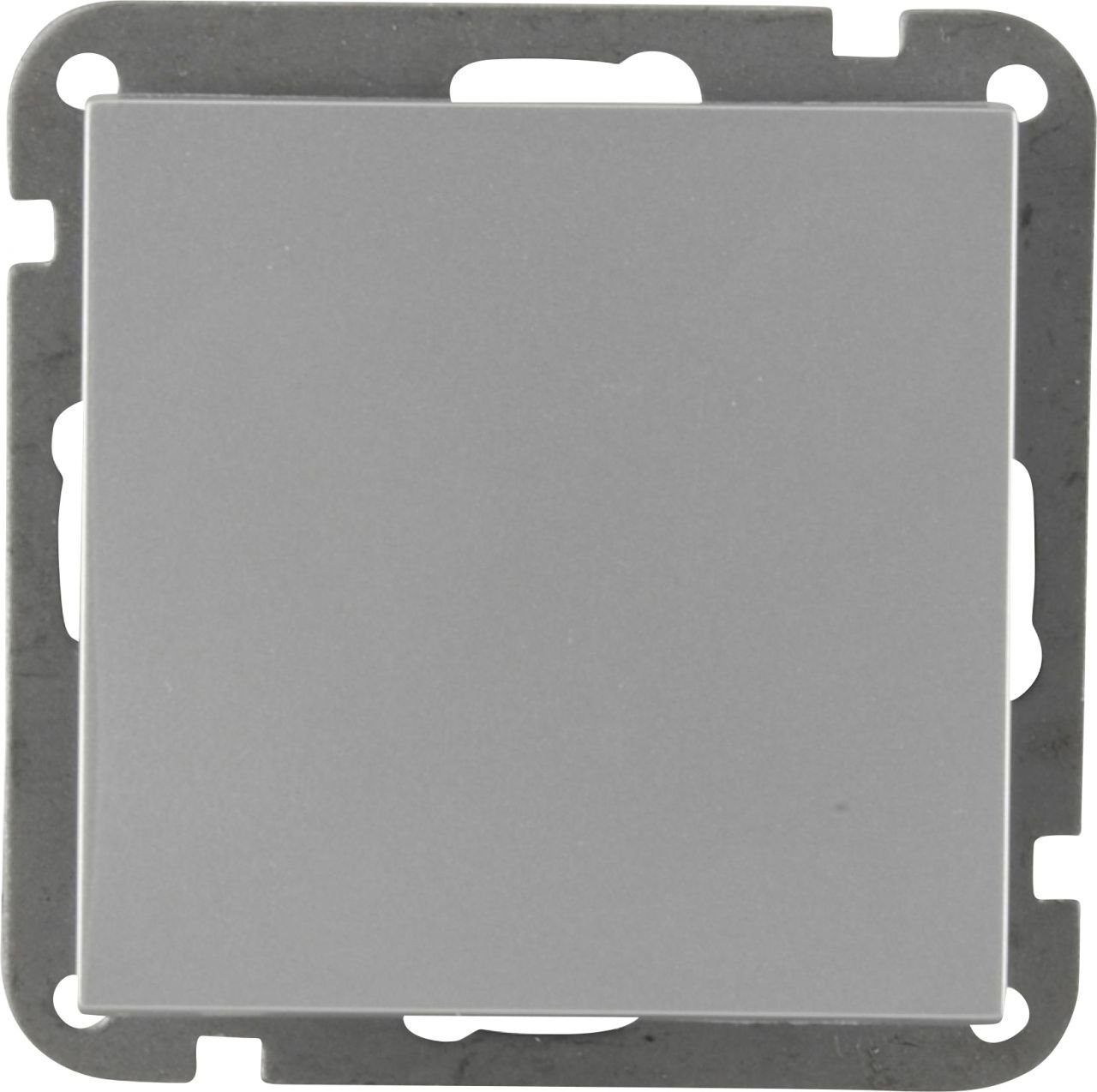 UNITEC Schalter Unitec Kreuzschalter Melbourne S703 silber