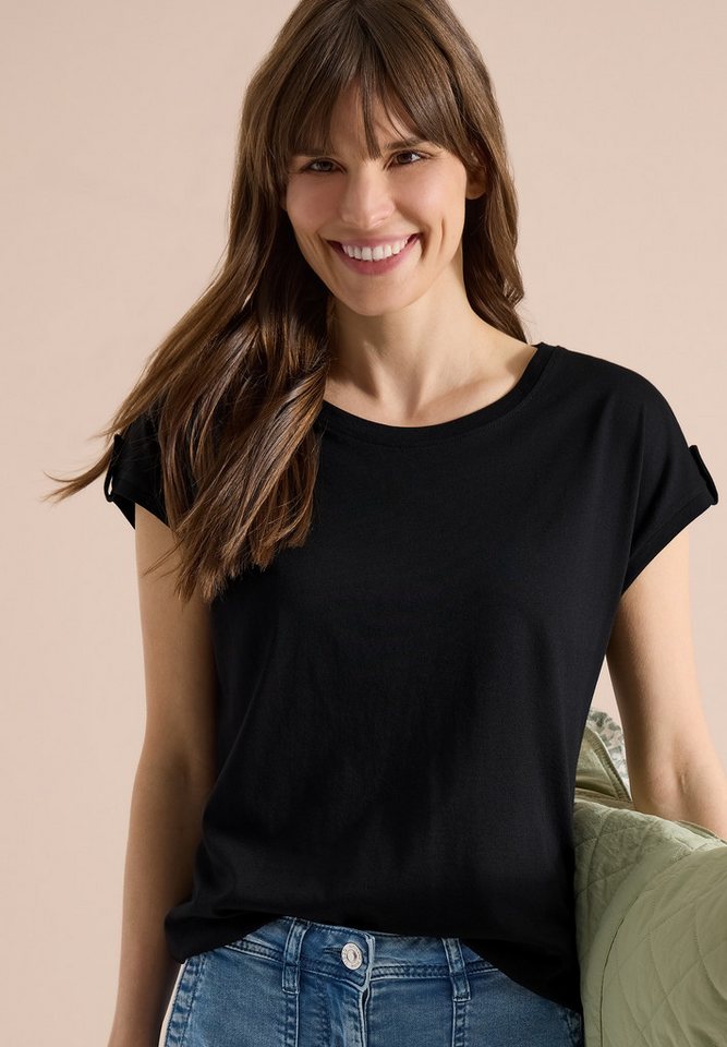 CECIL T-Shirt mit Rundhalsausschnitt