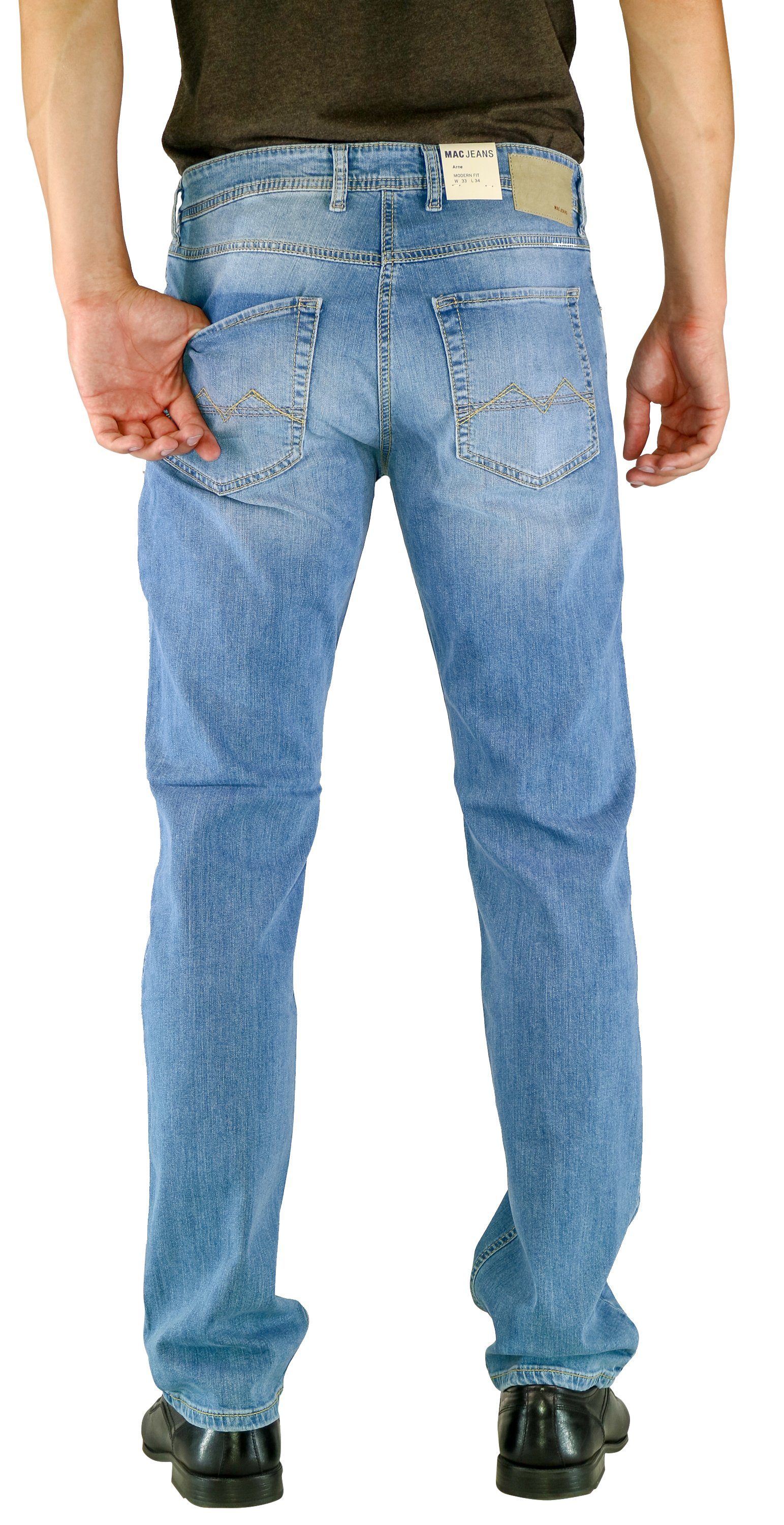 ARNE 5-Pocket-Jeans H226 MAC mid SUMMER MAC blue 0501-00-1796 used