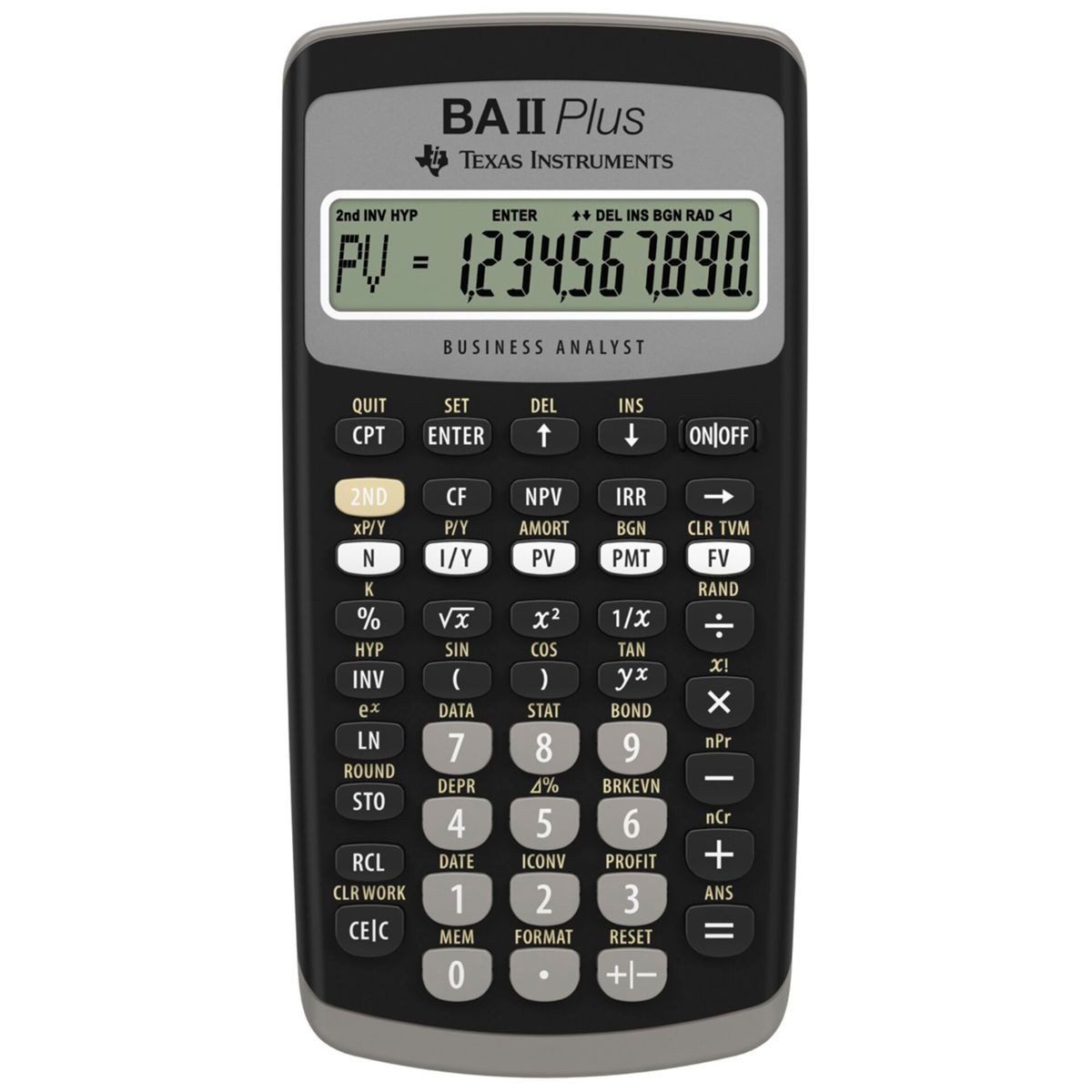 Texas Instruments Taschenrechner BA II Plus