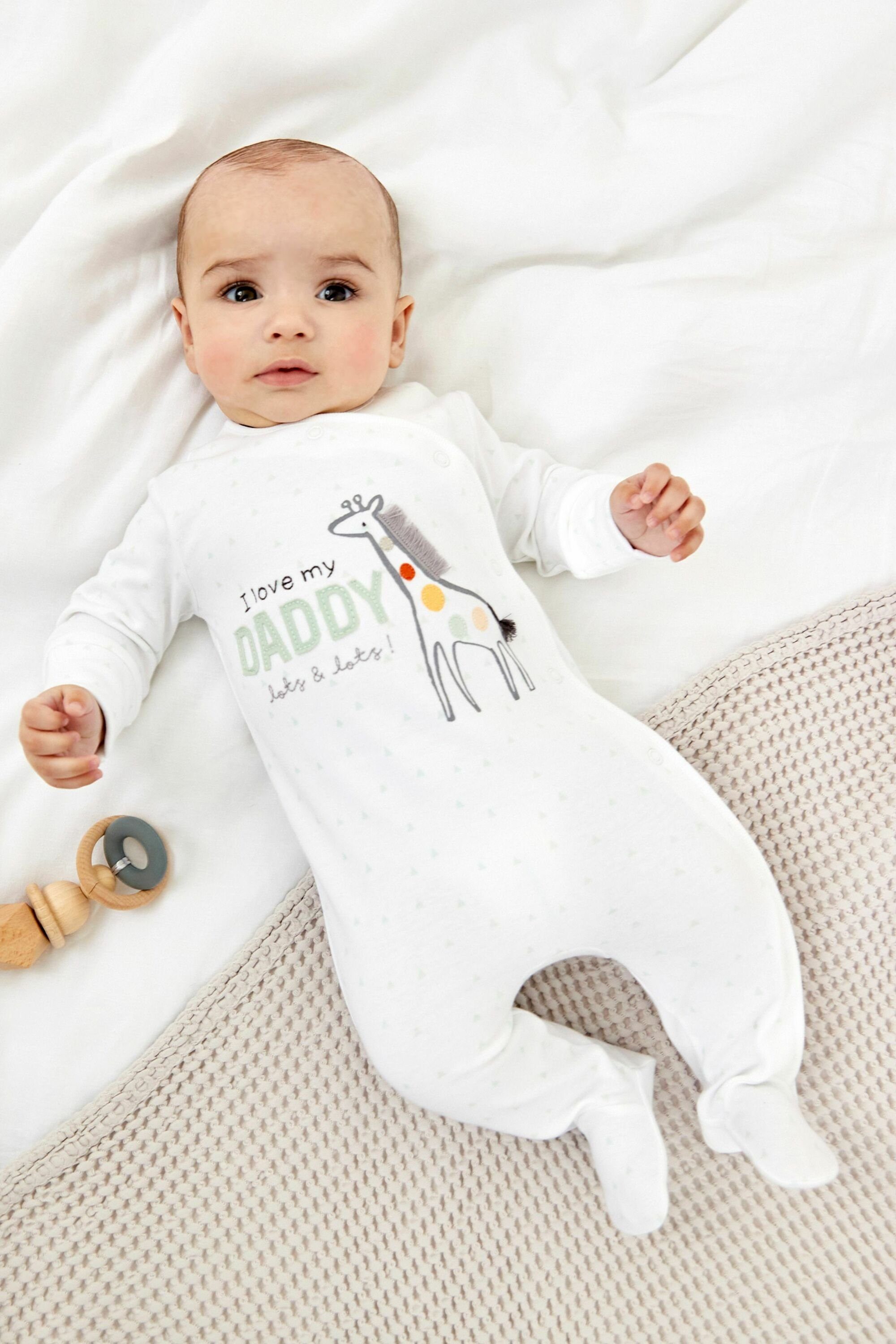 Next Schlafoverall Baby Single Schlafanzug Giraffe (1-tlg) Daddy