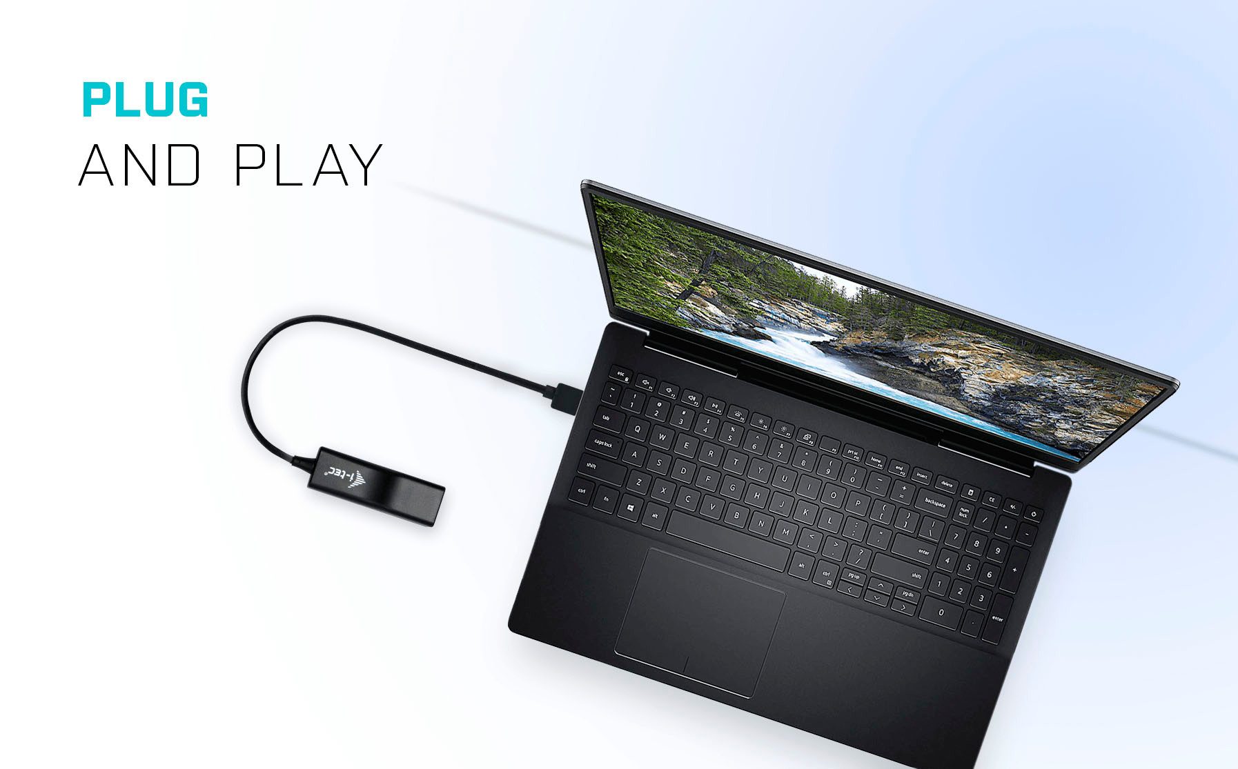 I-TEC USB Fast Ethernet Adapter Netzwerkkarte USB-Adapter RJ-45 (Ethernet) zu USB 2.0