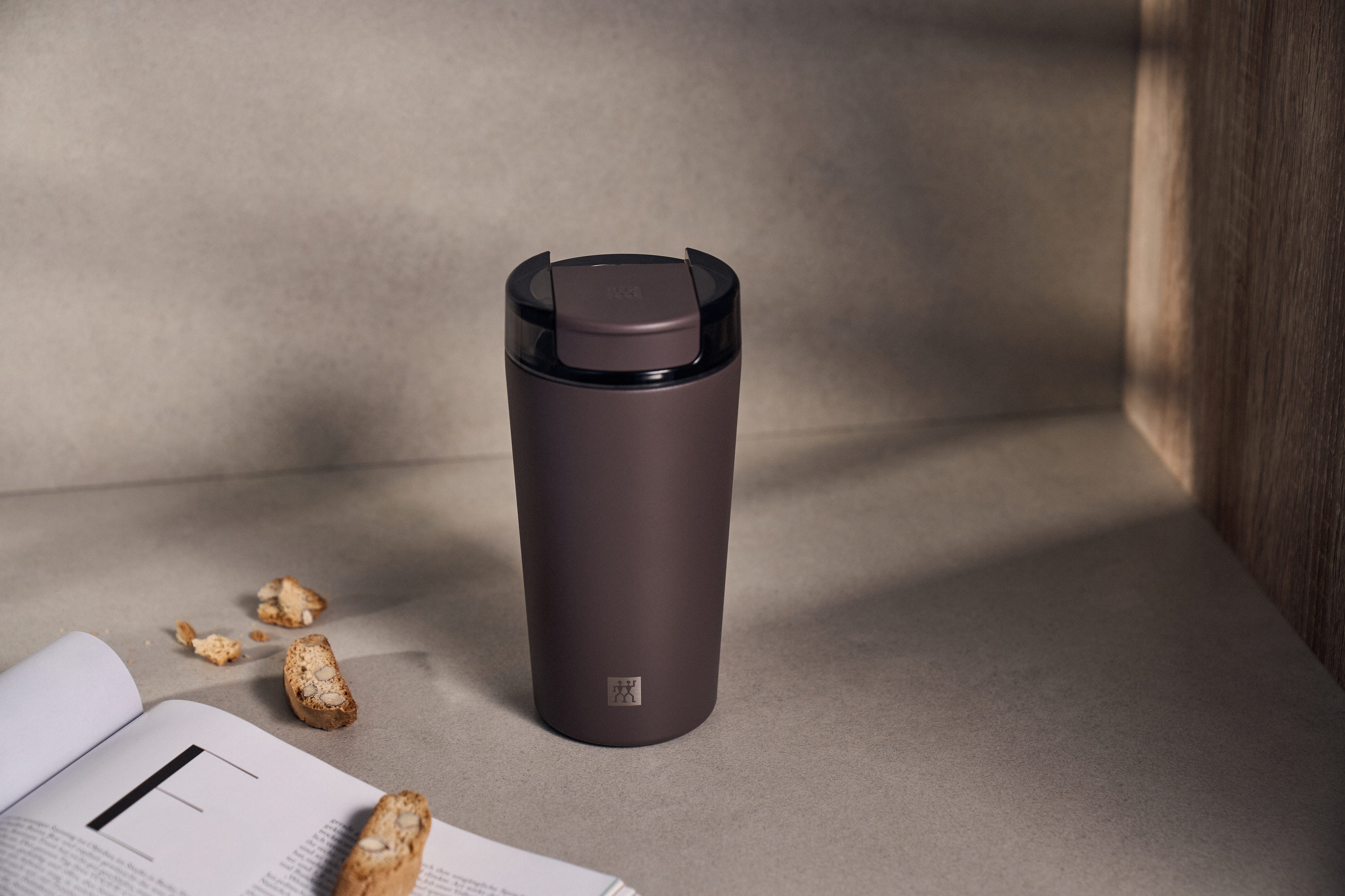 Zwilling Thermobecher Thermo Plus, 1-tlg., Edelstahl, Edelstahl, Doppelwandig, To-Go, Auslaufsicher