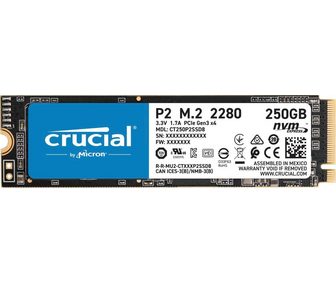 Crucial »P2« interne SSD (250 GB) 2100 MB/S Le...
