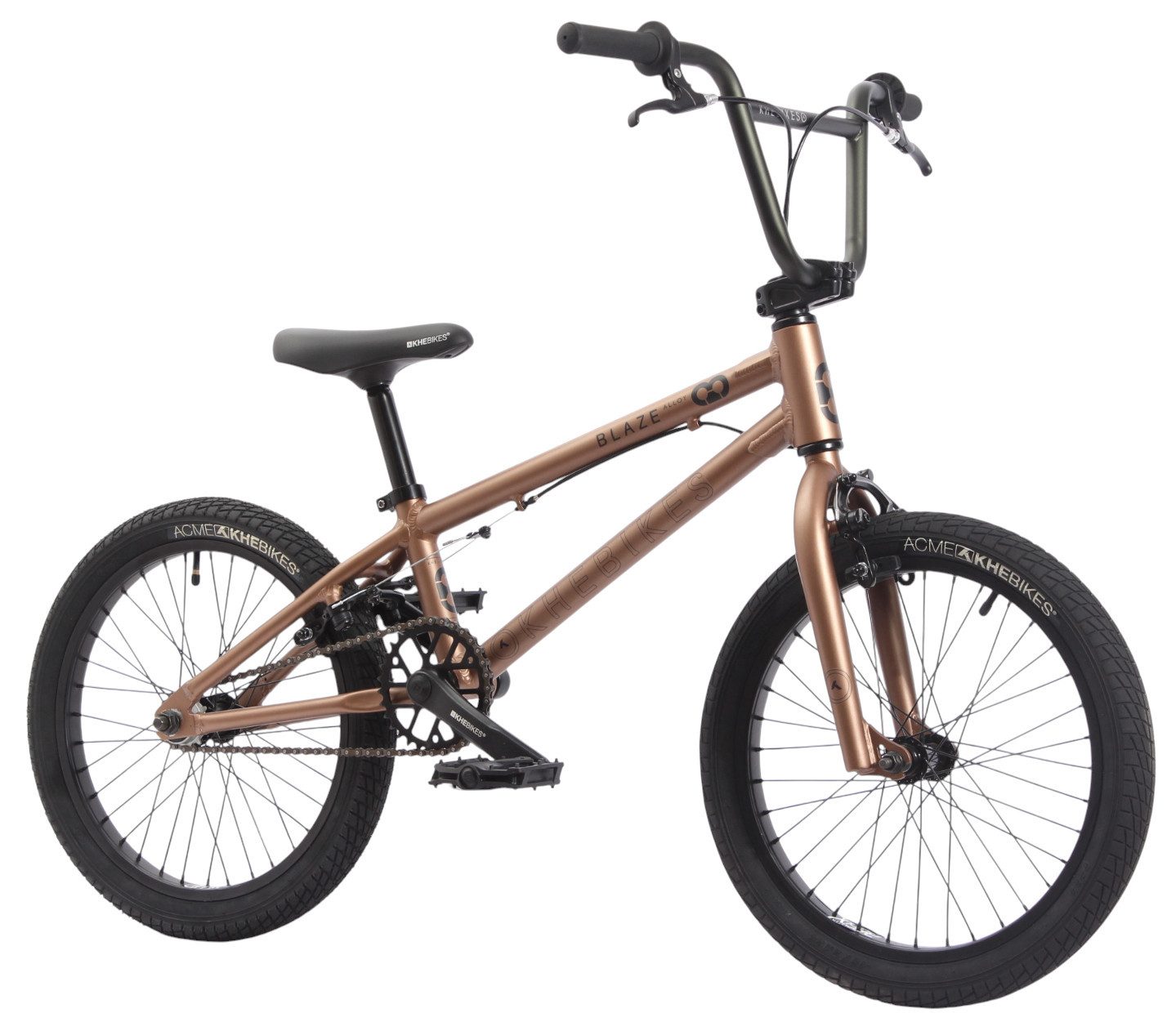 KHEbikes BMX-Rad KHE BLAZE 18 Zoll, 9,3 kg, Aluminiumrahmen, U-Bremsen, 360° Rotor
