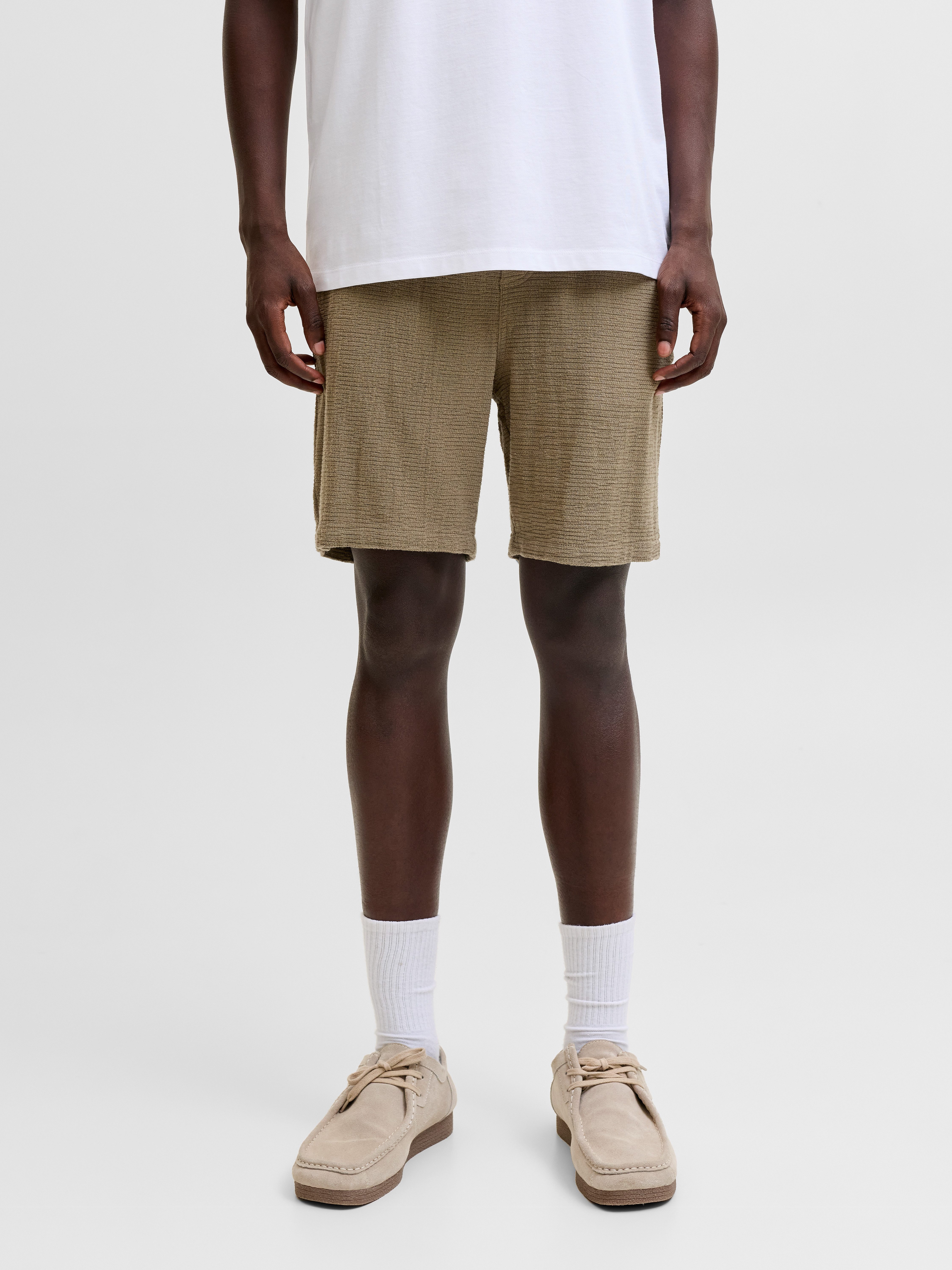 Jack & Jones Sweatshorts JPSTJAIDEN COBA STRIPE JOG SHORT SRT SN