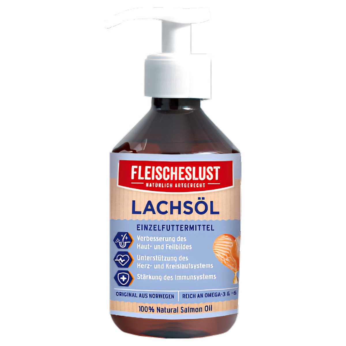 Fleischeslust Lachsöl 250 ml, für: Hund