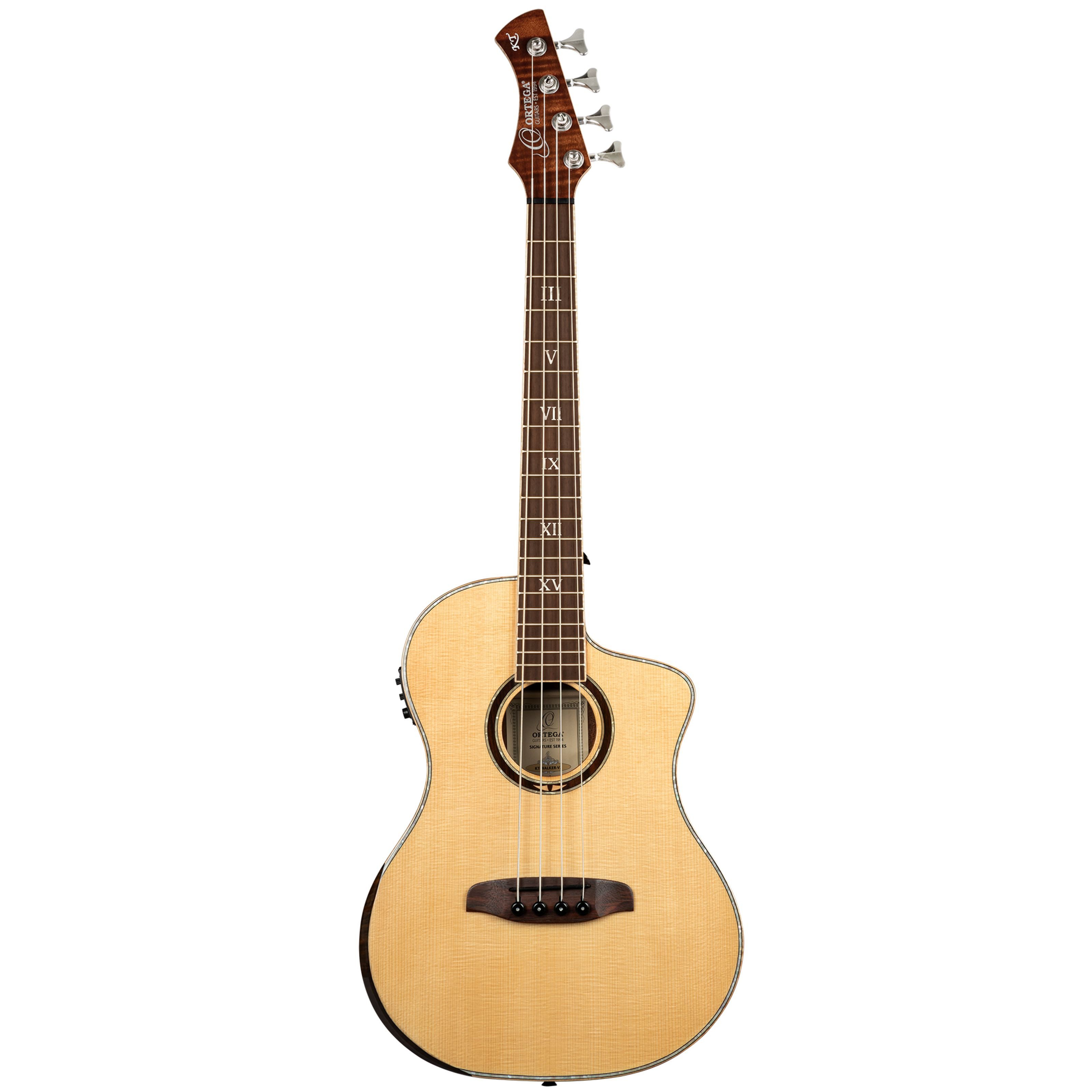 ORTEGA Guitars Akustik-Bass, Akustik-Bässe, 4-Saiter Akustik-Bässe, KT-WALKER-V3 Ken Taylor Signature Bass - Akustikbass