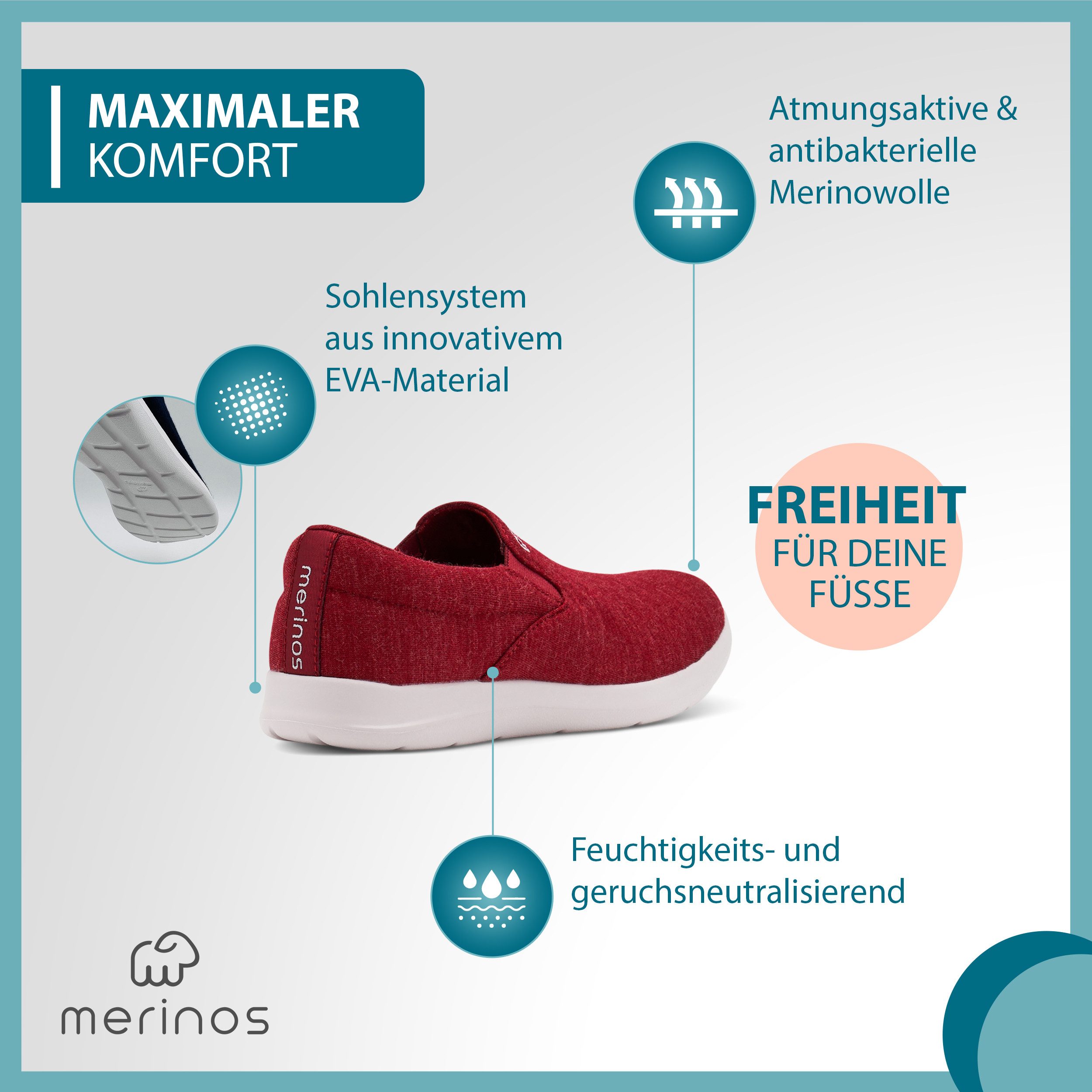 merinos - merinoshoes.de Sneaker Damen Schuhe günstig online kaufen