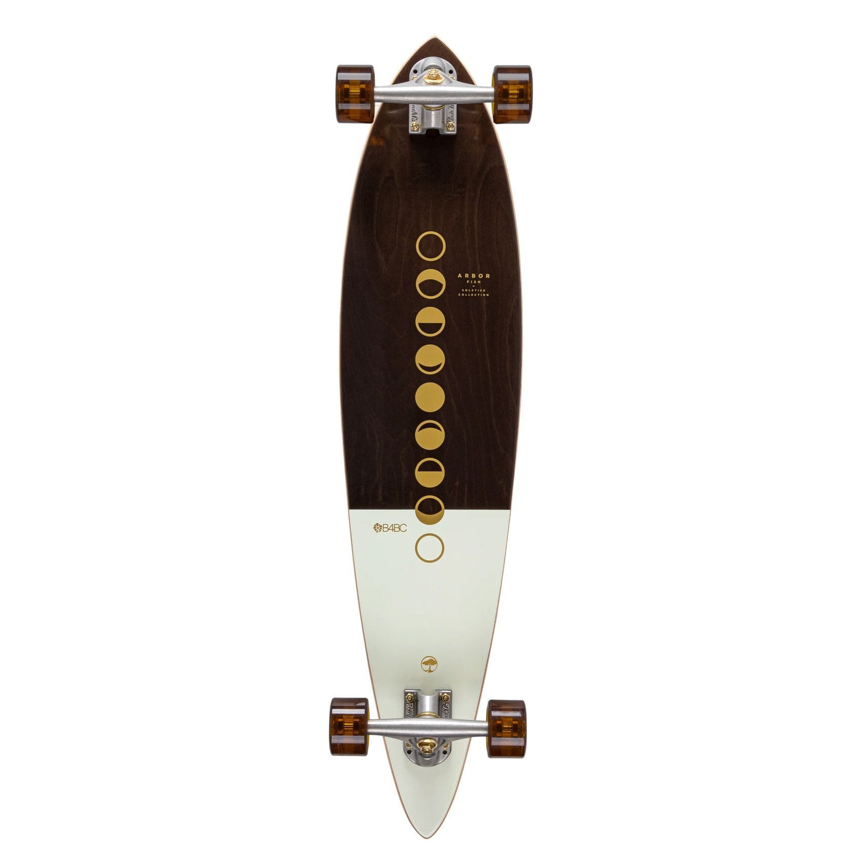 Arbor Collective Longboard Solstice Fish 37", Pintail Longboard aus der Solstice Serie