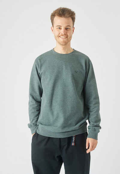 Cleptomanicx Sweatshirt »Ligull« mit kleiner Möwen-Stickerei