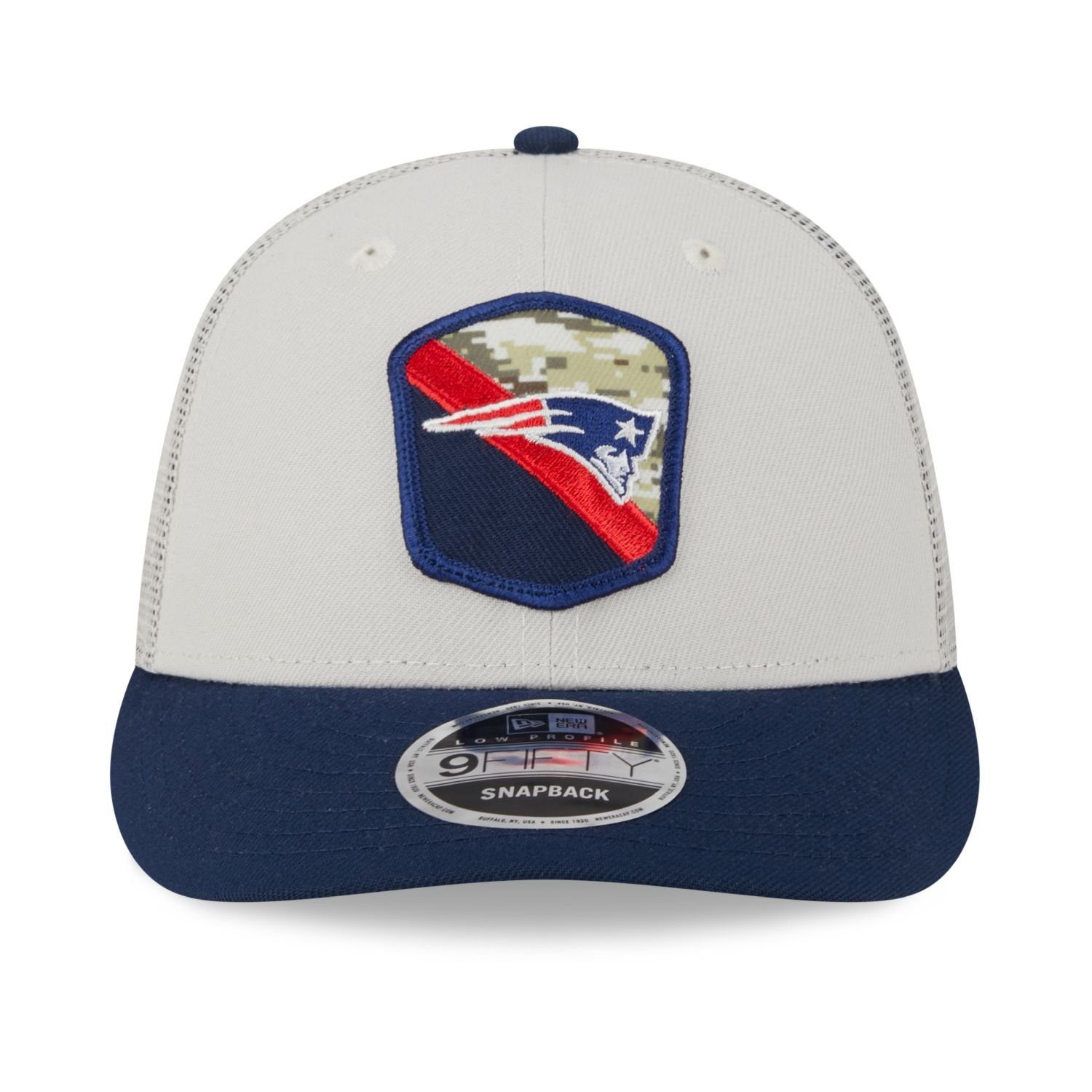 Profile Low Snapback Era Snap NFL 9Fifty Service New New Patriots England Salute to Cap
