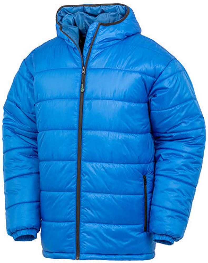 Outdoorjacke Recycled Hooded Padded Parka Herren Winterjacke