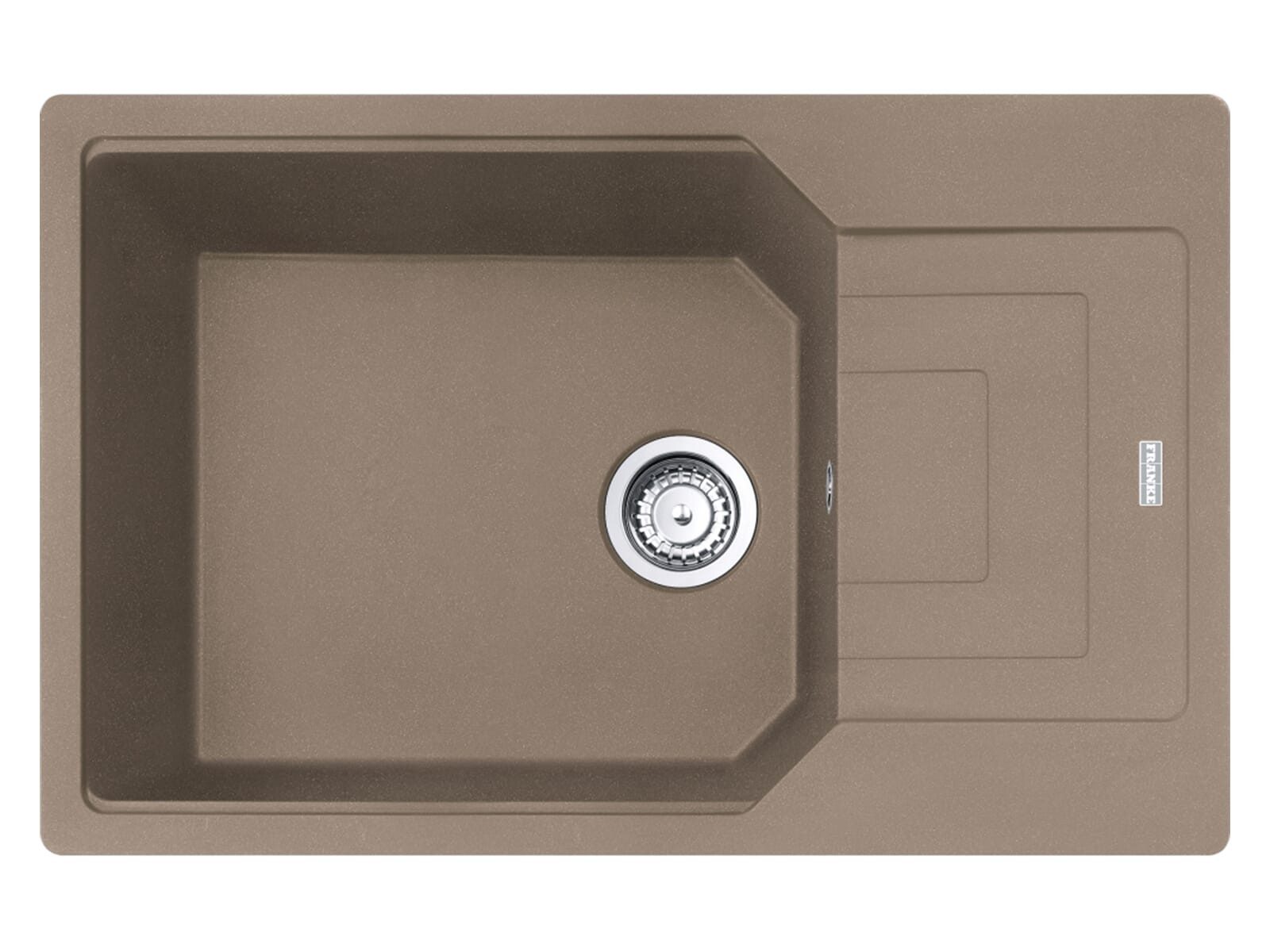 FRANKE Granitspüle, rechteckig, 78/50 cm, (1 St), aus Sanitized®