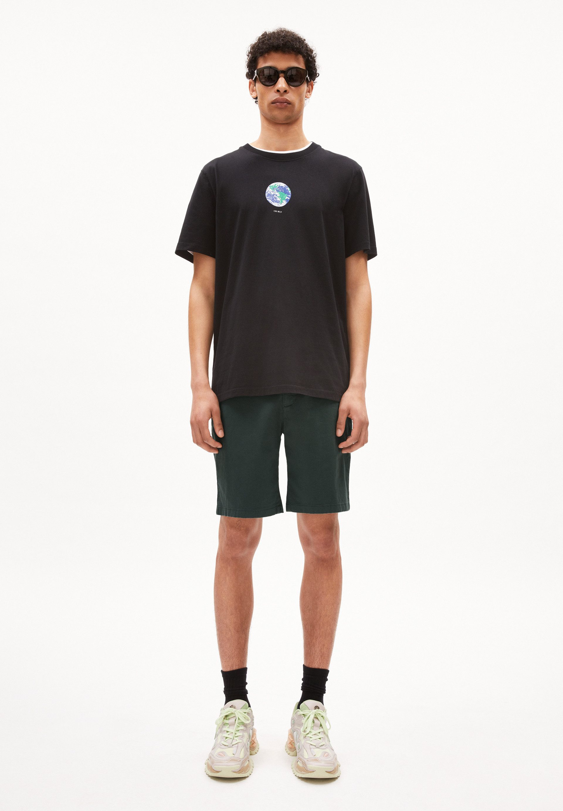 Armedangels Shorts DAALOS Shorts aus Bio-Baumwoll Mix (Regular Fit)