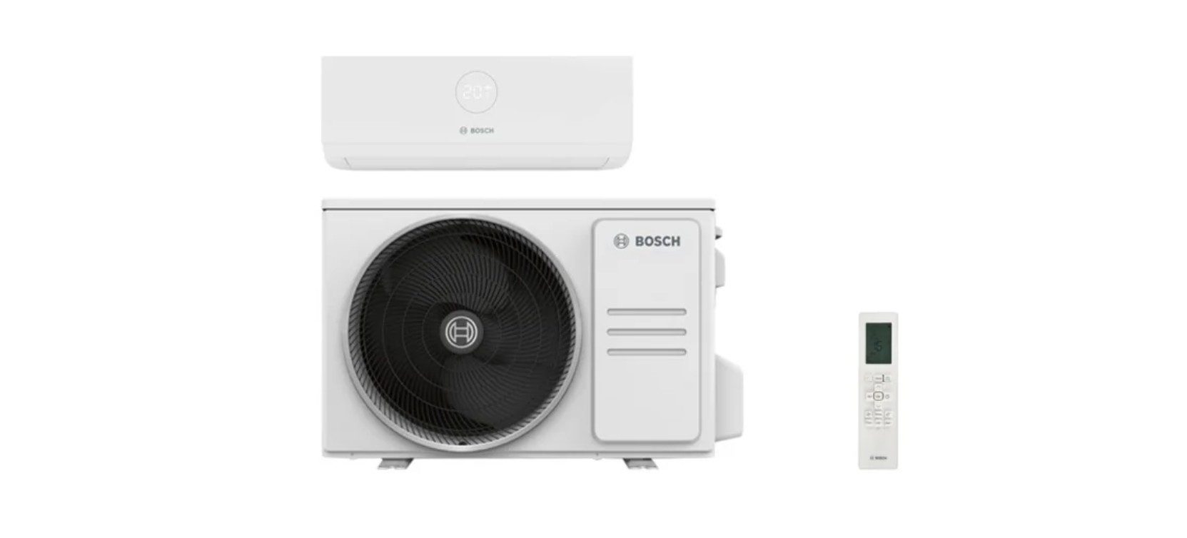 BOSCH Split-Klimagerät CL3000i-Set 70 WE Außen- und Inneneinheit, 7,0 kW, A++