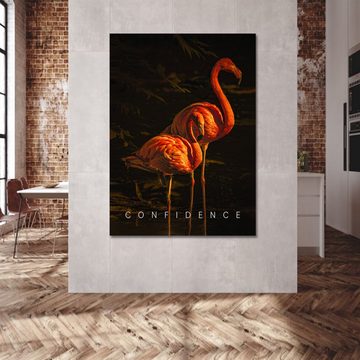 ArtMind XXL-Wandbild CONFIDENCE, Premium Wandbilder als Poster & gerahmte Leinwand in verschiedenen Größen, Wall Art, Bild, Canva