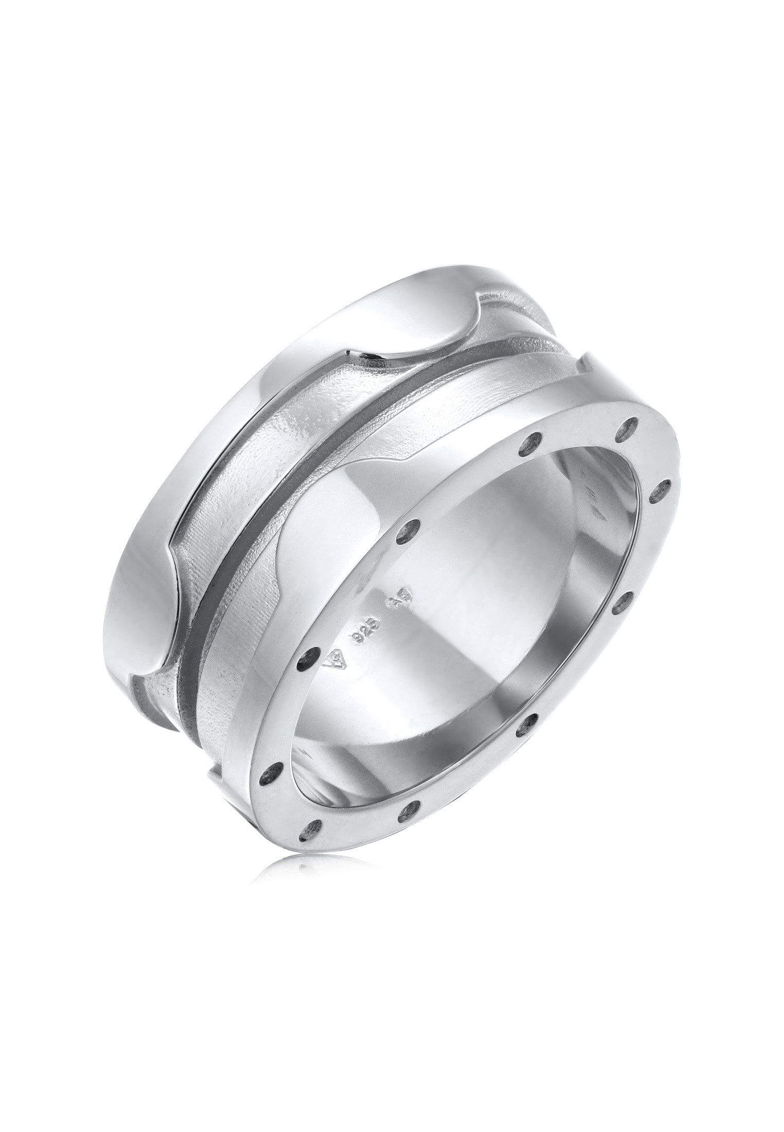 Elli Fingerring Bandring Markant Chunky Style 925 Sterling Silber günstig online kaufen