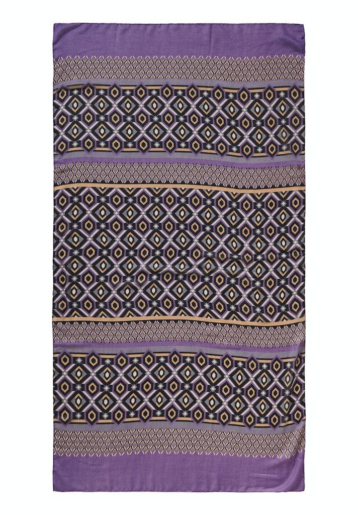 Betty Barclay Modetuch Schals Purple/Black