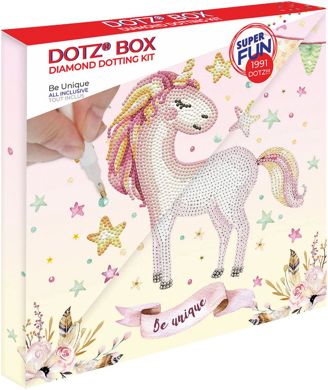 Diamond Dotz Kreativset Diamond Painting Einhorn - be unique