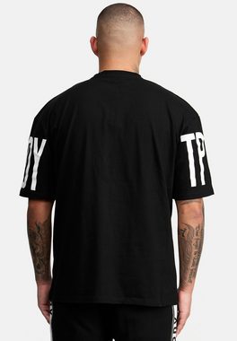 trueprodigy Oversize-Shirt Viktor Logoprint Rundhals dicker Stoff