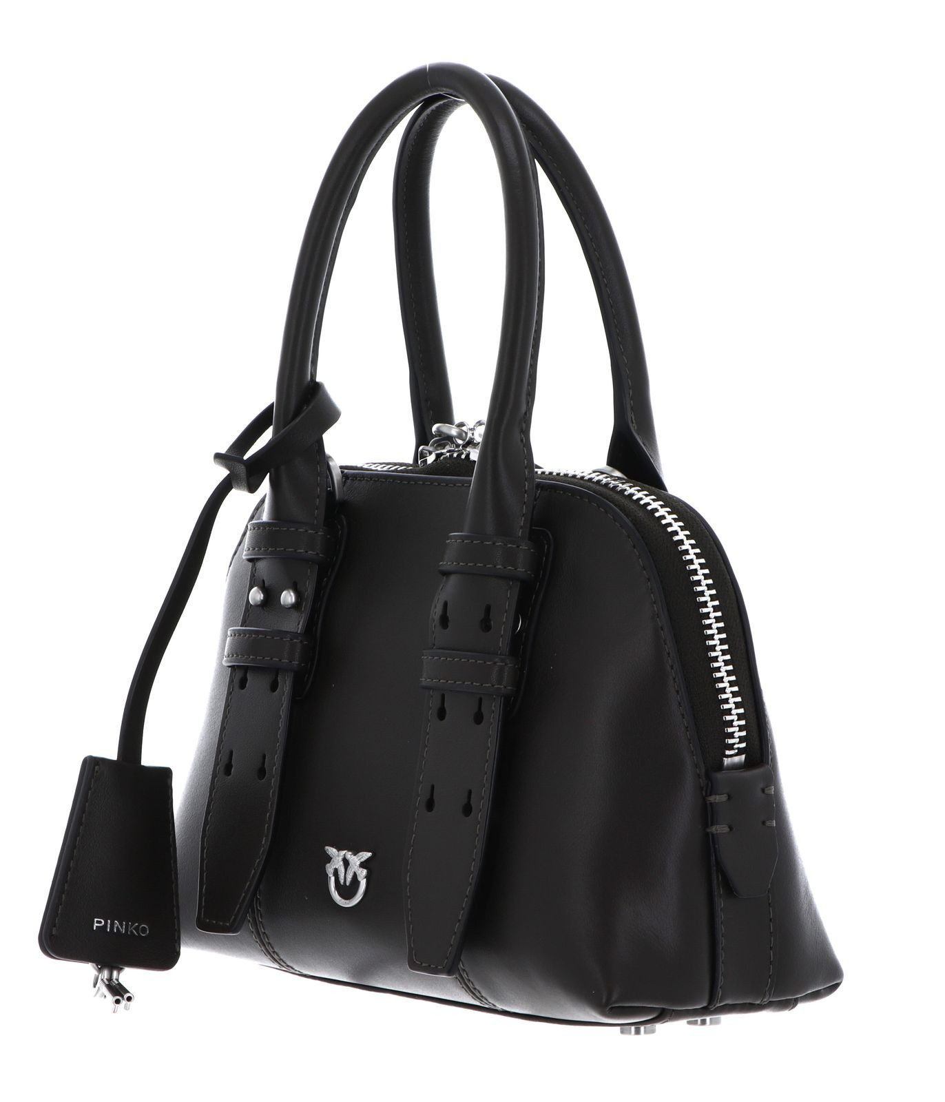 PINKO Handtasche Bowling Bag Zip Mini Vitello