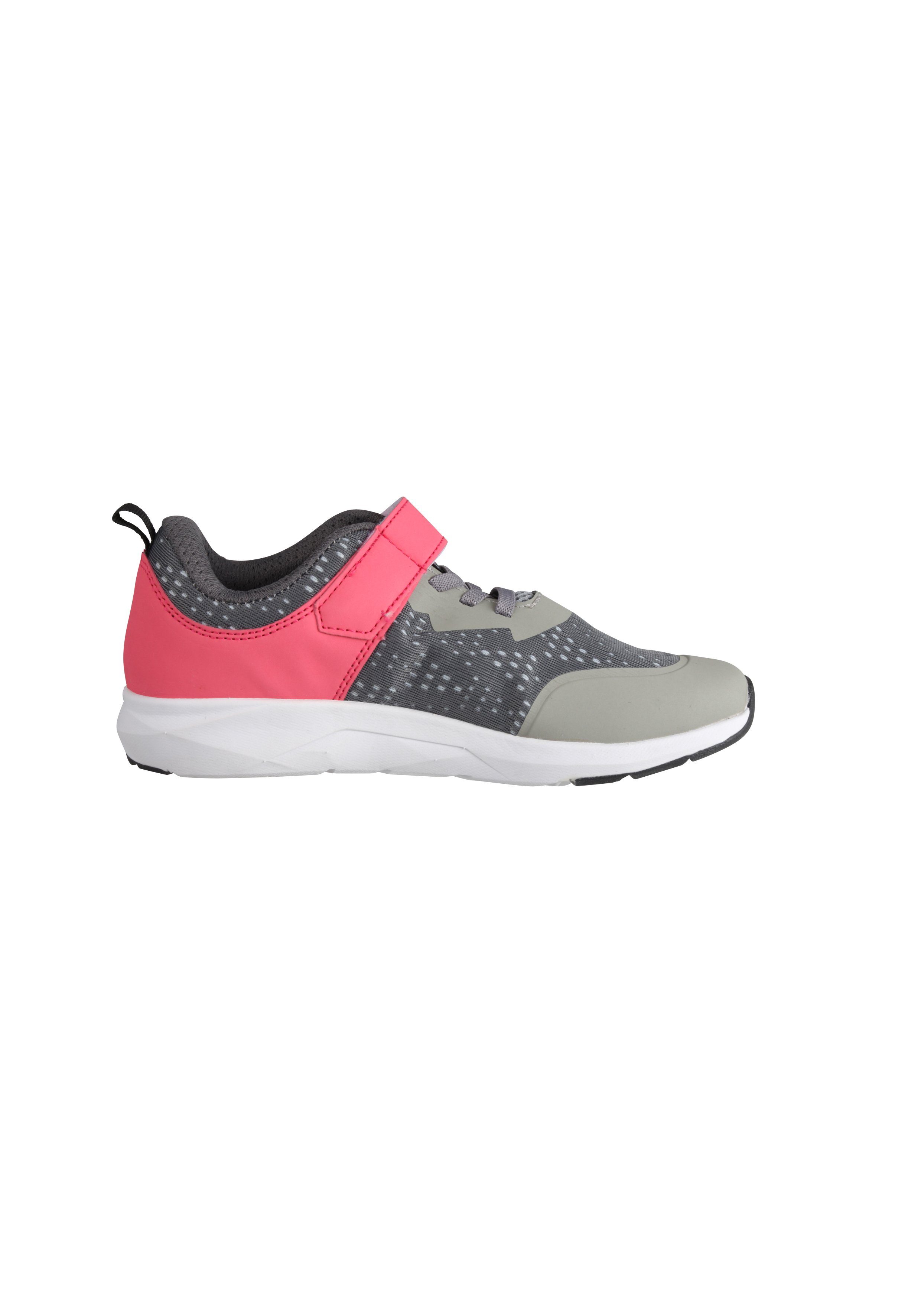 Alpina Sports Fun verstärkter grau-pink Sneaker Ferse mit