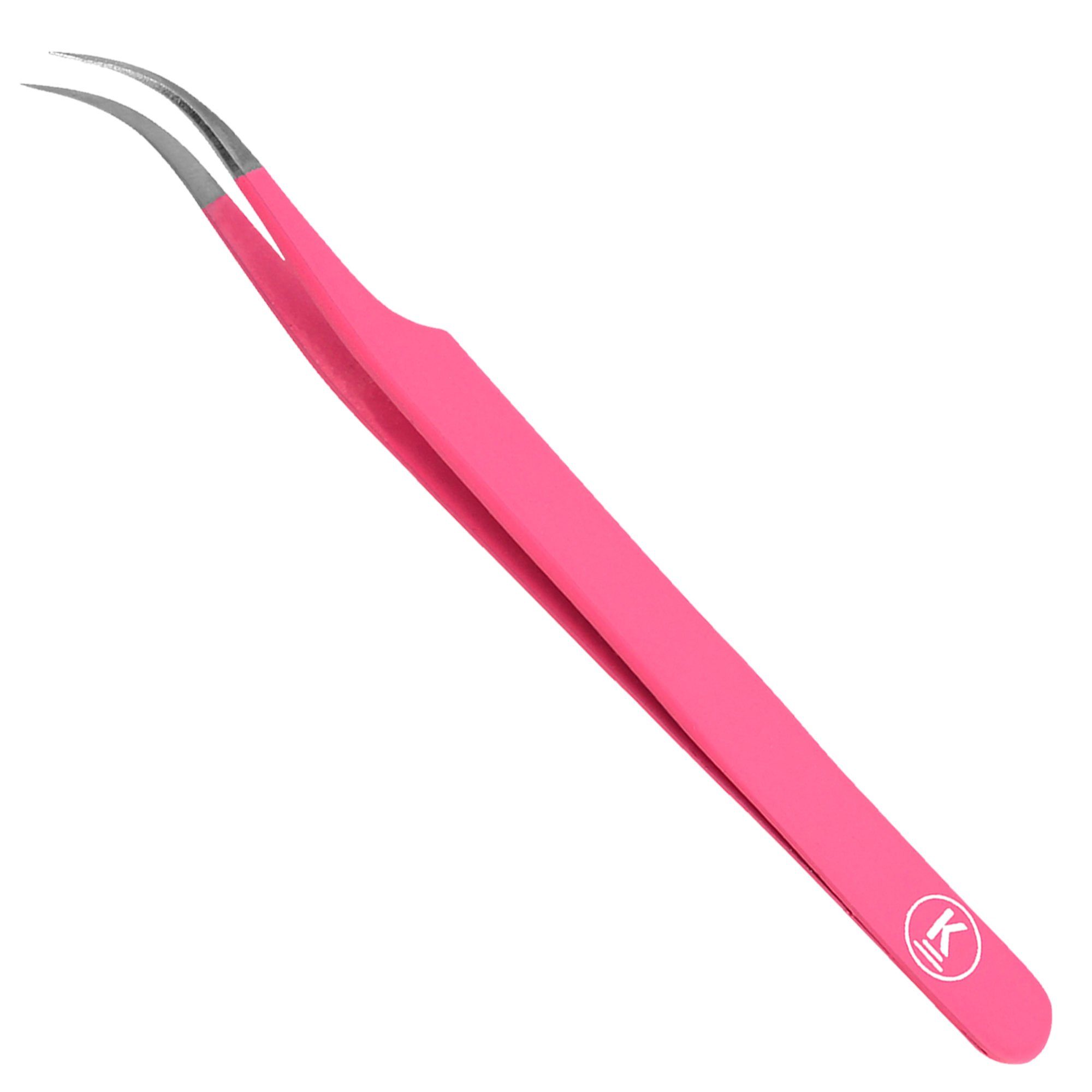 Wimpernverlängerung Pinzetten-Set – 4 Edelstahl-Pinzetten + Pinsel + Tasche, Für Präzises Ansetzen
