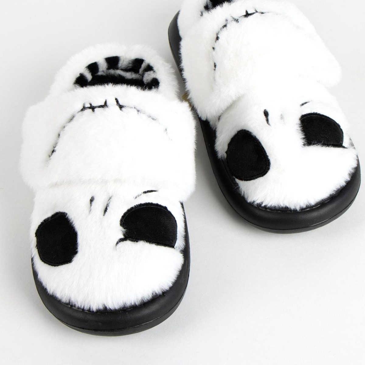 Cerda Nightmare Before Christmas Damen Hausschuhe offen, Pantoffeln Plüsch Hausschuhe – Bild 2 von 5