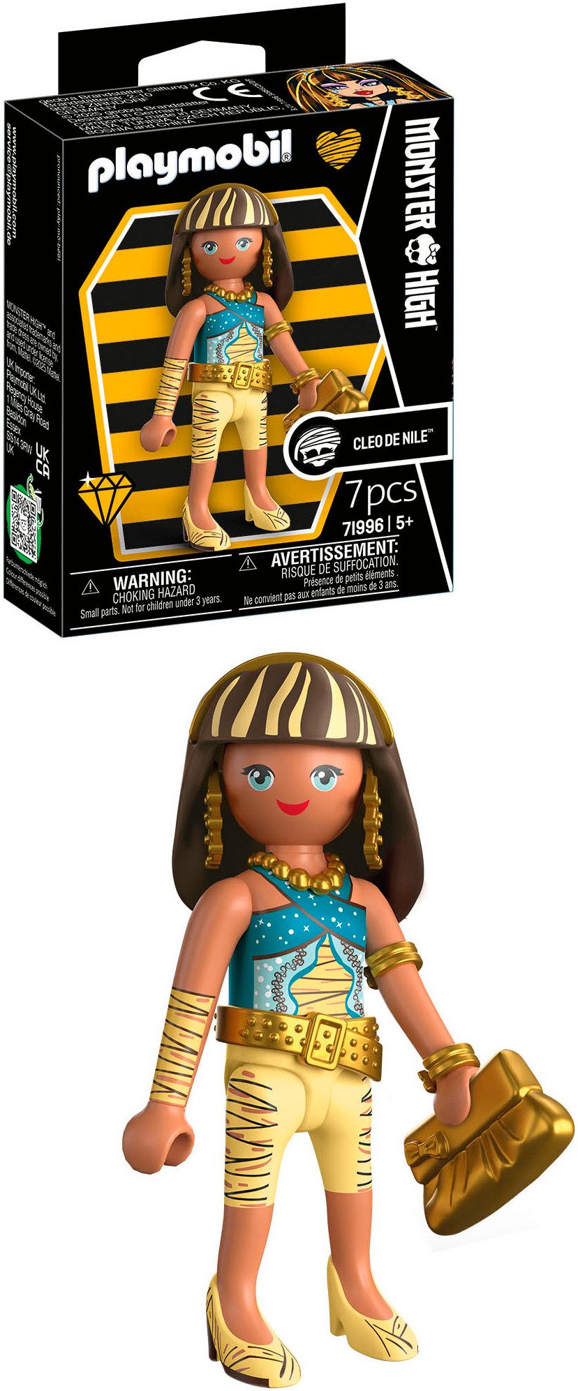 Playmobil® Cleo De Nile (71996), Monster High Konstruktions-Spielset, (7 St günstig online kaufen