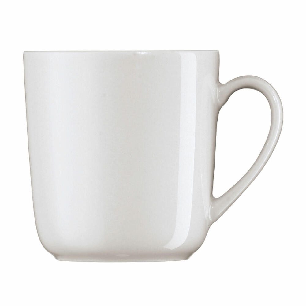 Rosenthal Becher Form 1382 White mit Henkel, 280 ml, Porzellan