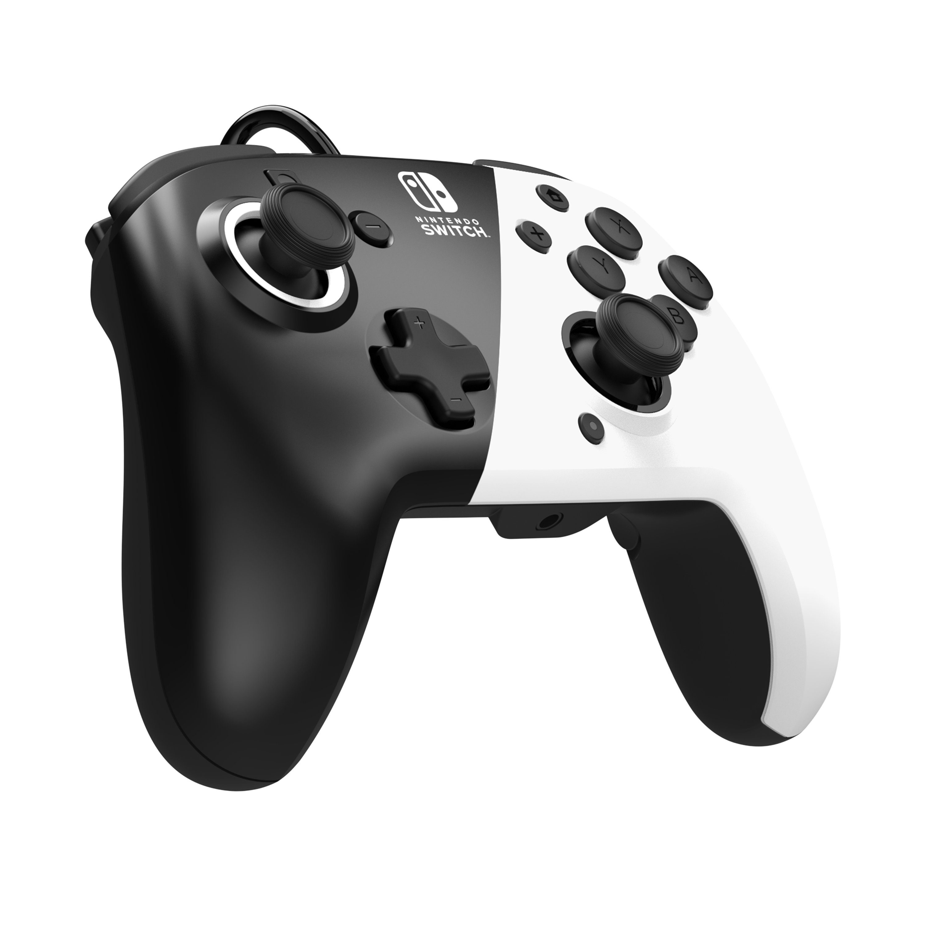 PDP - Performance Designed Products Faceoff Deluxe+Audio schwarz/weißSwitch Gamepad