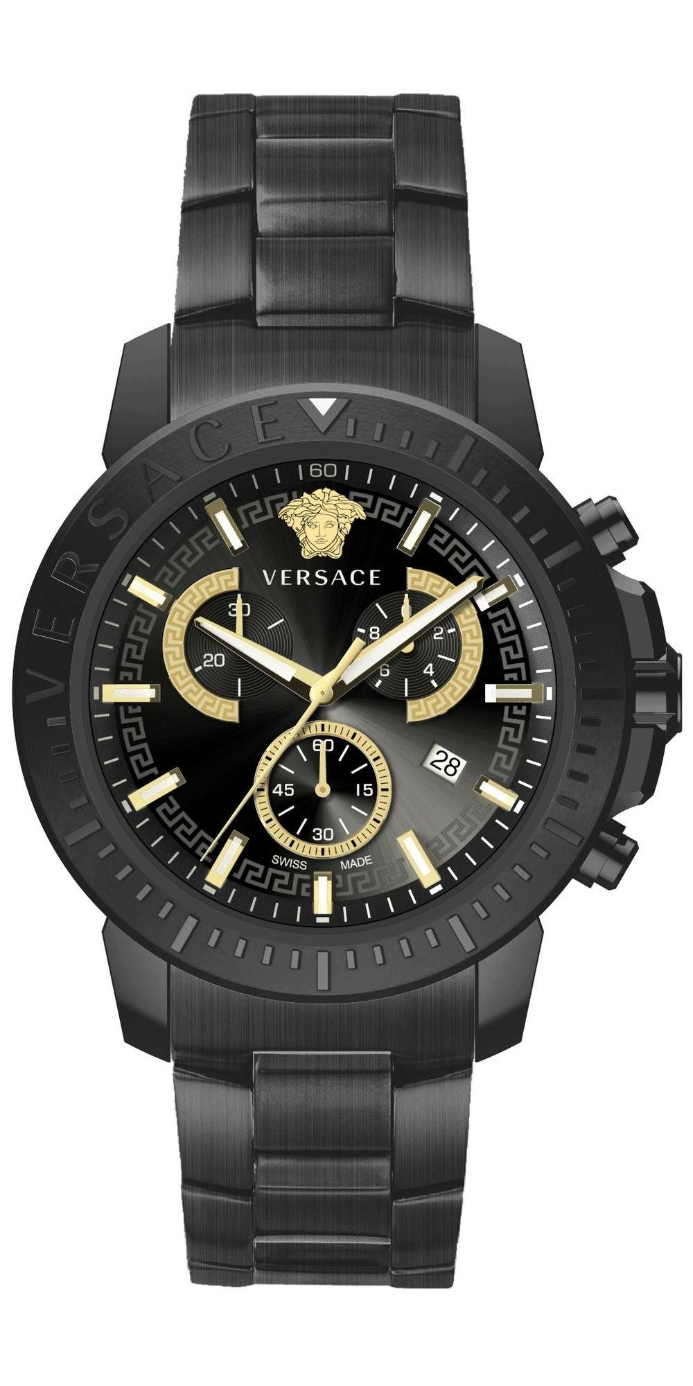 Versace Quarzuhr Analoguhr für Herren, (1-tlg)